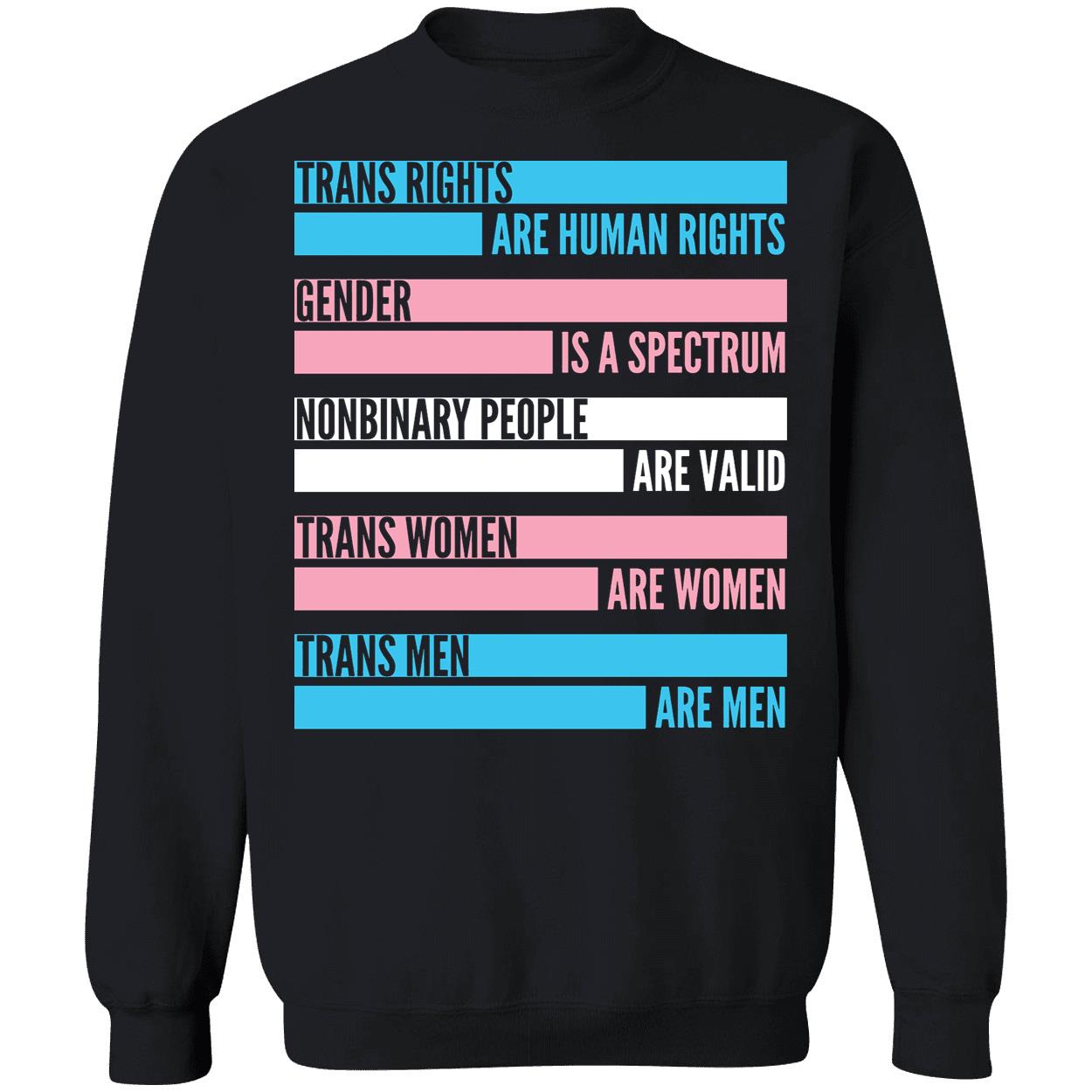 Trans Right Are Human Right Gender Is A Spectrum Shirt Trans Right Are Human Right Gender Is A Spectrum Shirt