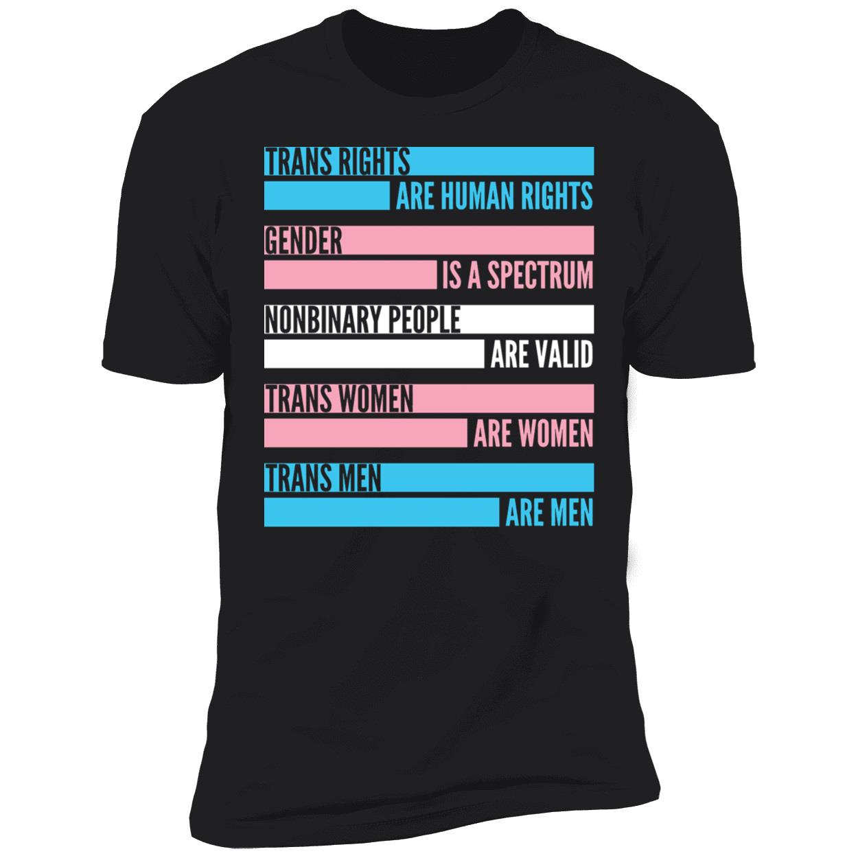 Trans Right Are Human Right Gender Is A Spectrum Shirt Trans Right Are Human Right Gender Is A Spectrum Shirt