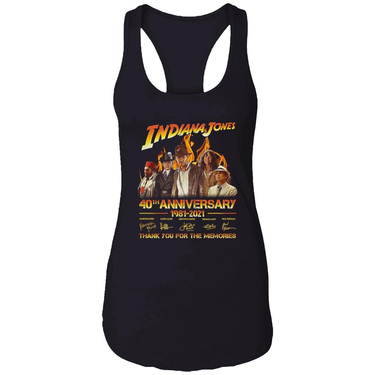 Indiana Jones 40Th Anniversary 1981-2021 Memories Shirt Indiana Jones 40Th Anniversary 1981-2021 Memories Shirt