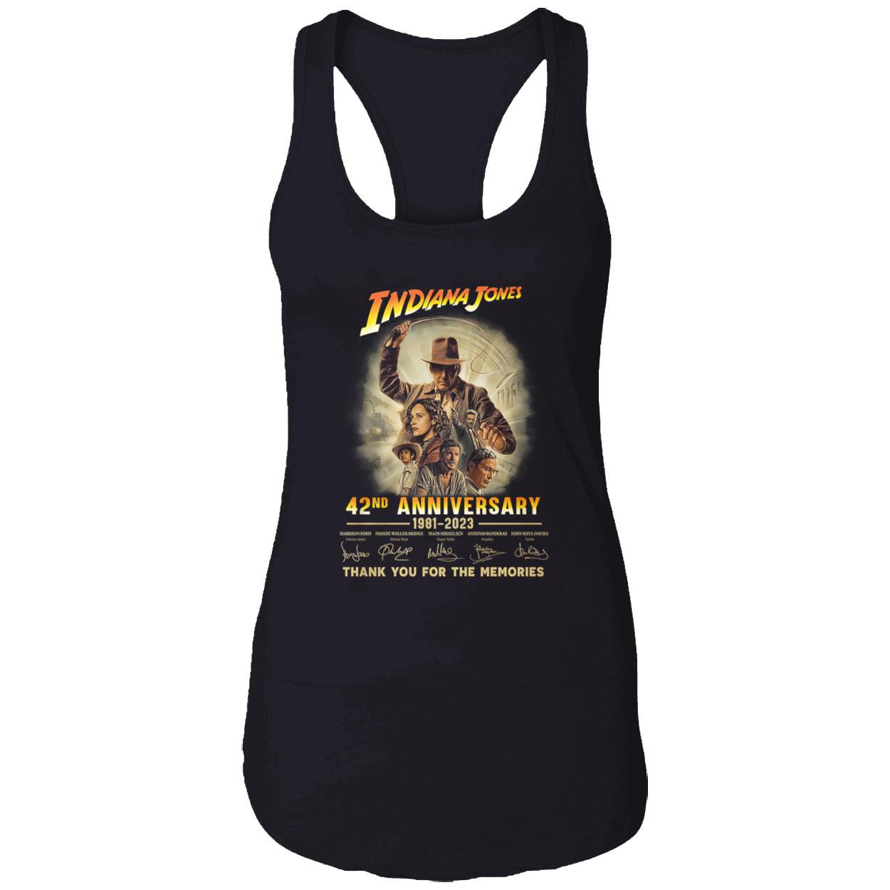 Indiana Jones 40Th Anniversary 1981-2023 Shirt Indiana Jones 40Th Anniversary 1981-2023 Shirt