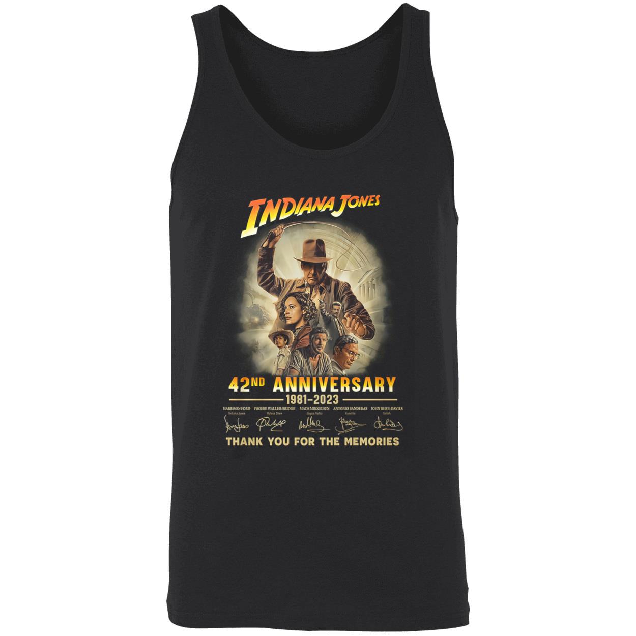 Indiana Jones 40Th Anniversary 1981-2023 Shirt Indiana Jones 40Th Anniversary 1981-2023 Shirt