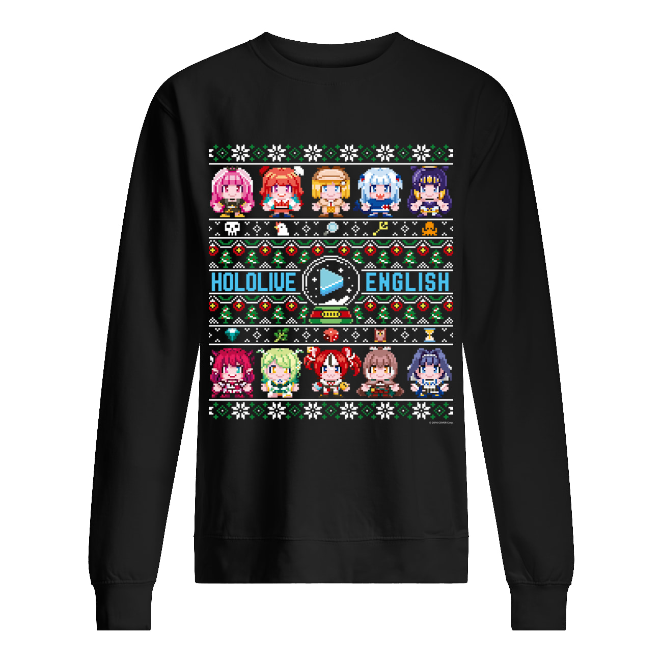 Hololive English Ugly Christmas Sweater Hololive English Ugly Christmas Sweater
