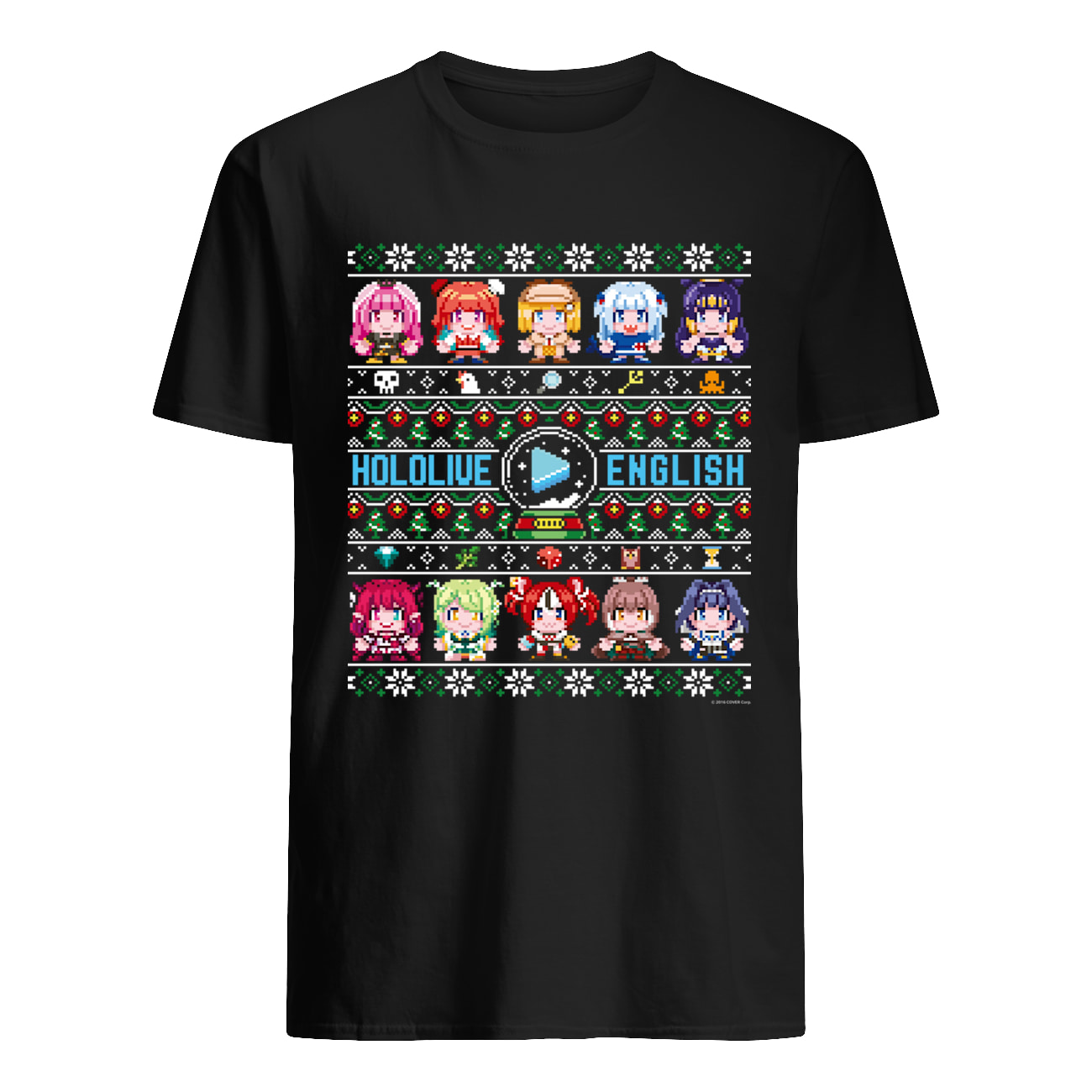 Hololive English Ugly Christmas Sweater Hololive English Ugly Christmas Sweater