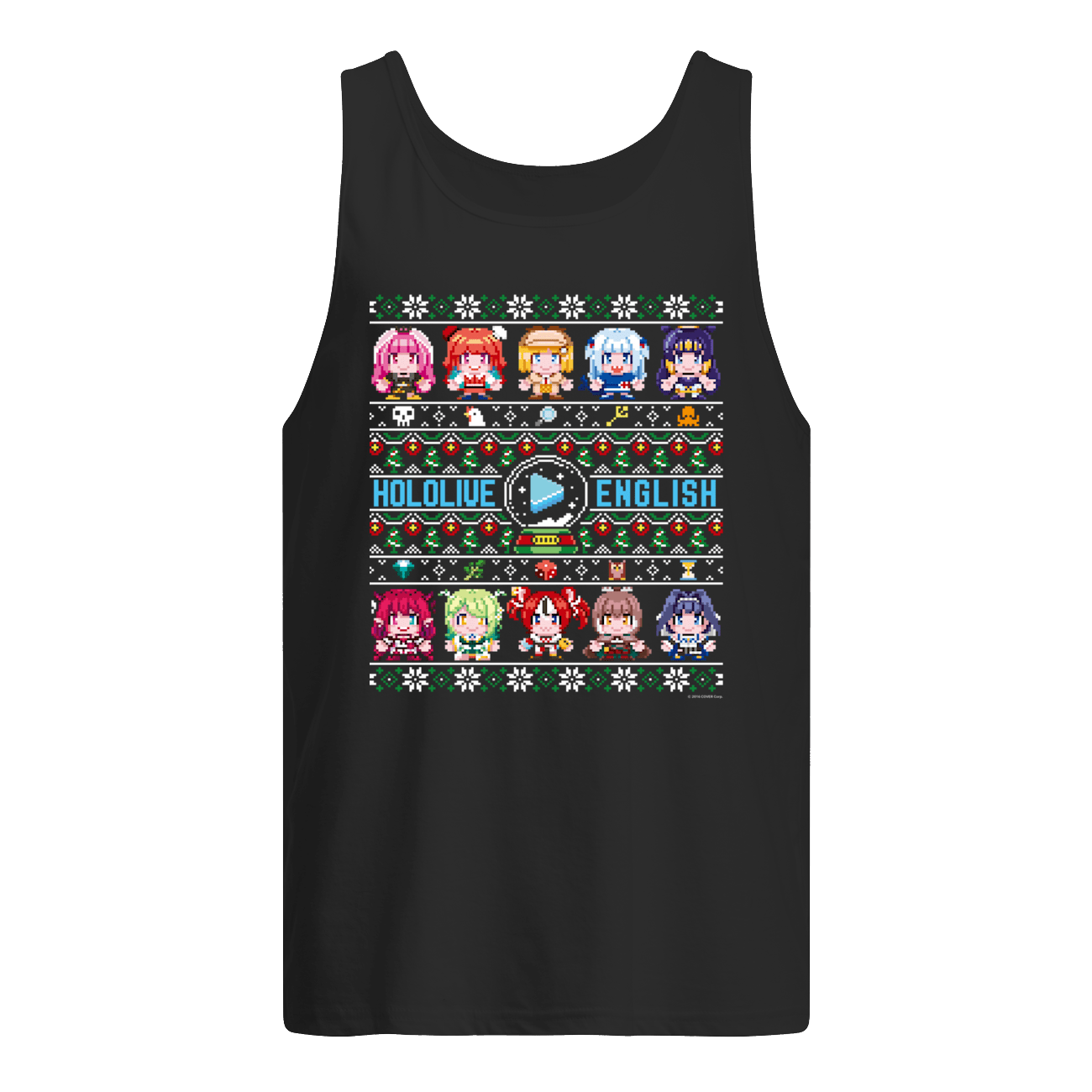 Hololive English Ugly Christmas Sweater Hololive English Ugly Christmas Sweater