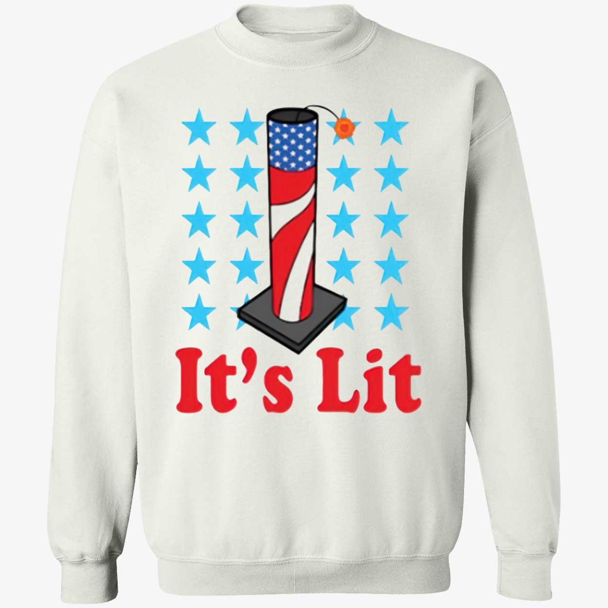It’S Lit 4Th Of July Shirt It’S Lit 4Th Of July Shirt