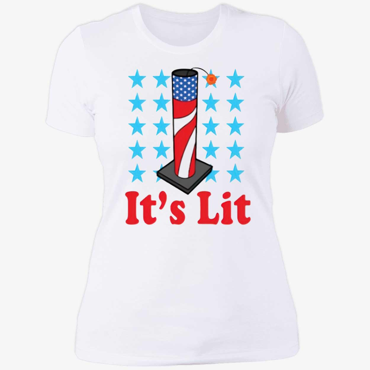It’S Lit 4Th Of July Shirt It’S Lit 4Th Of July Shirt
