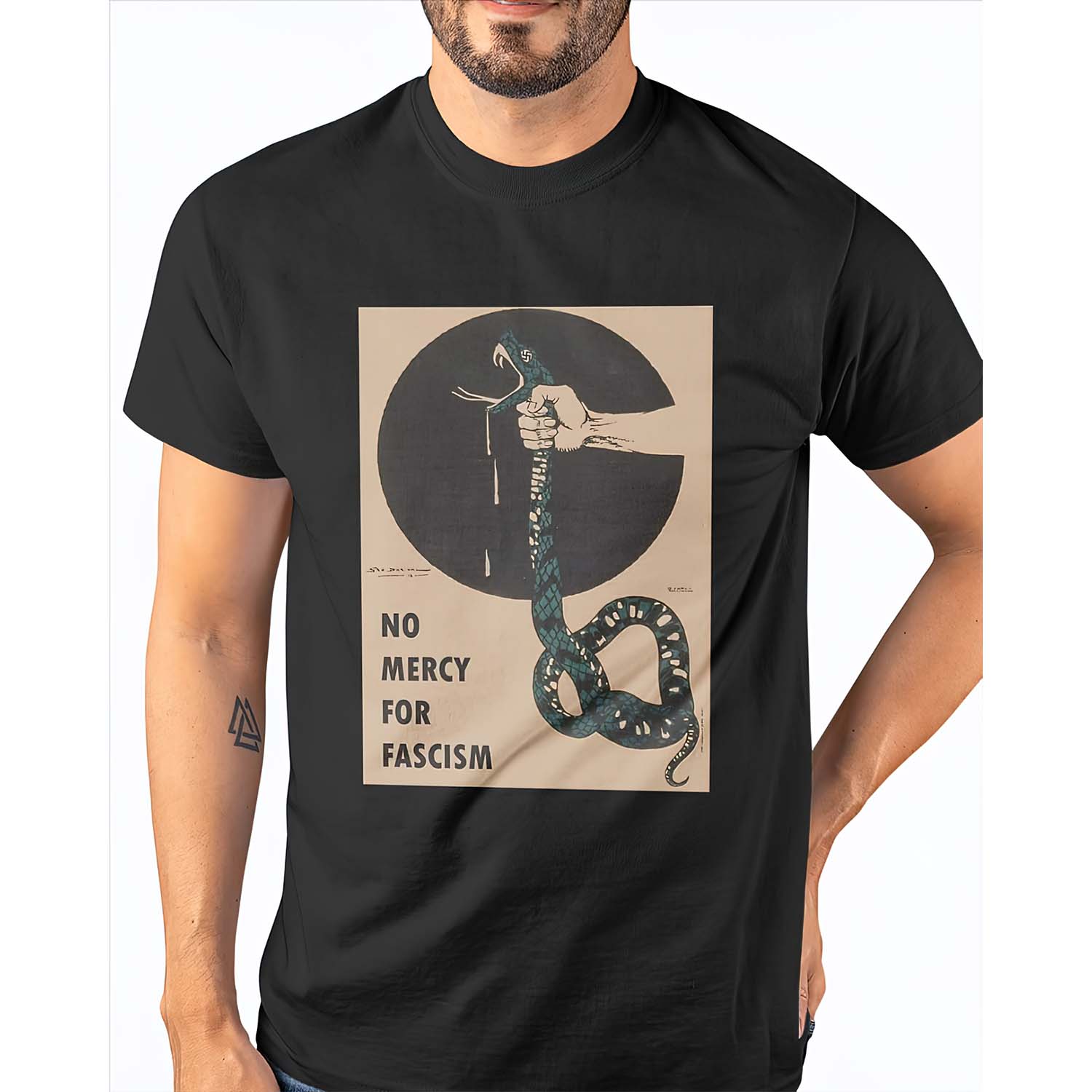 No Mercy For Fascism Shirt No Mercy For Fascism Shirt
