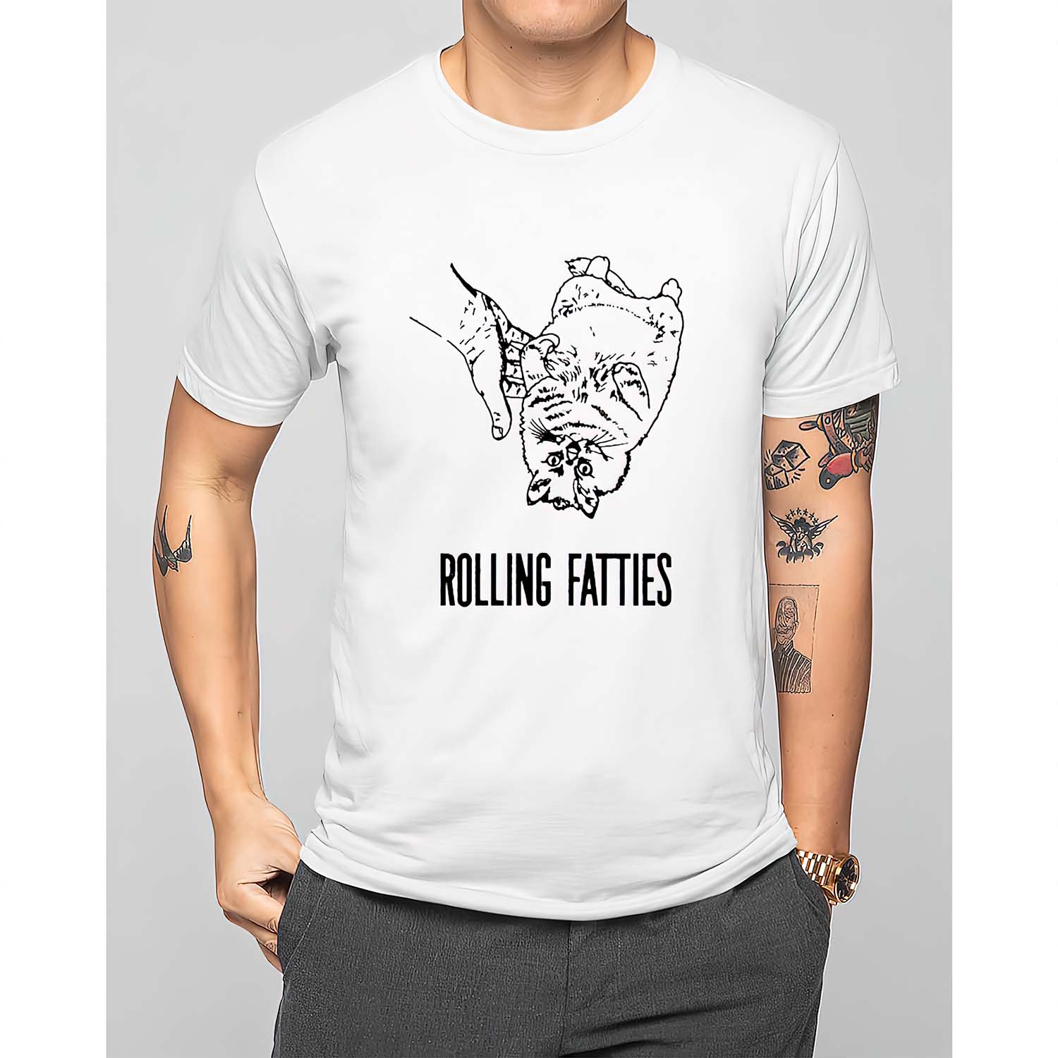 Rolling Fatties Cat Shirt Rolling Fatties Cat Shirt