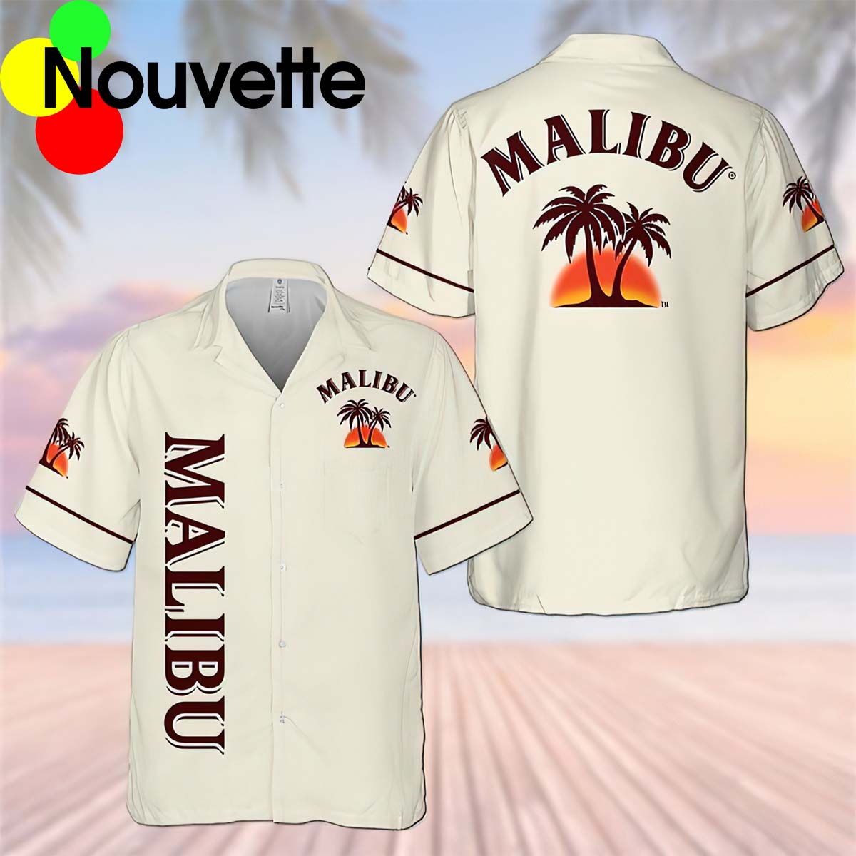 Malibu California Hawaiian Shirt