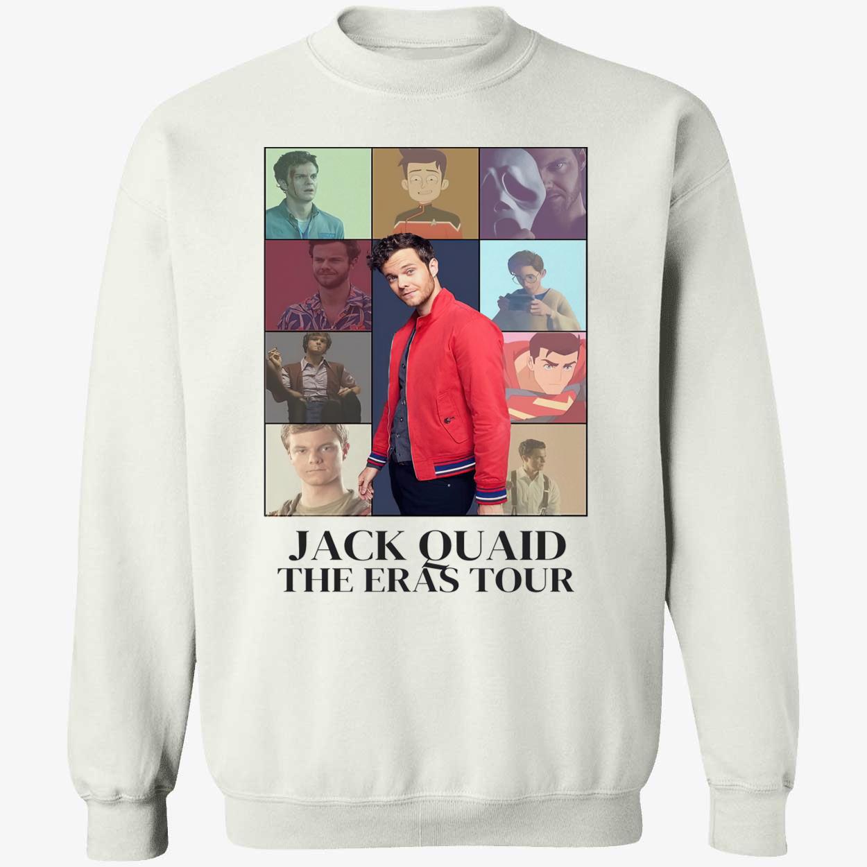 Jack Quaid The Eras Tour Shirt Jack Quaid The Eras Tour Shirt