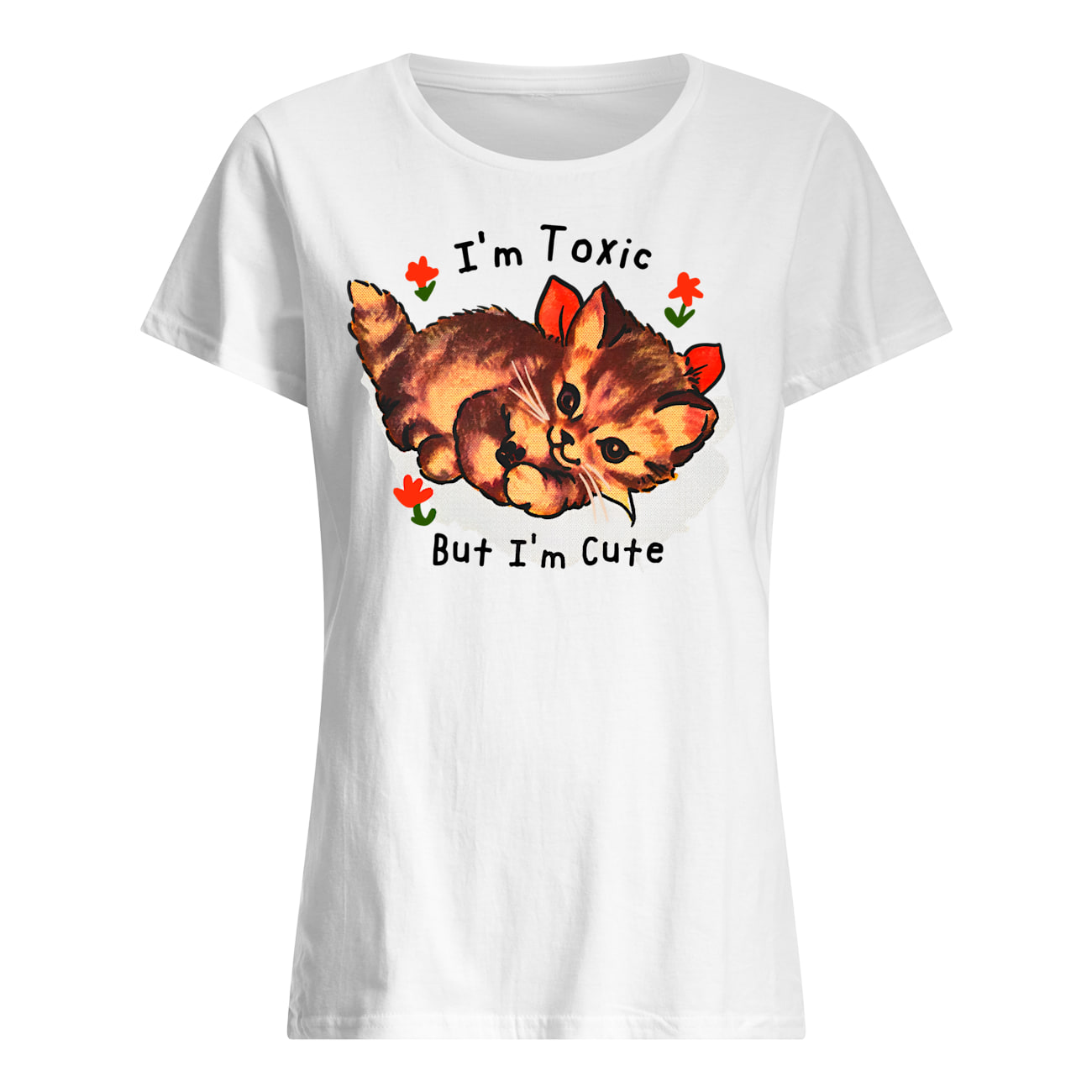 Cat I’M Toxic But I’M Cute Shirt Cat I’M Toxic But I’M Cute Shirt