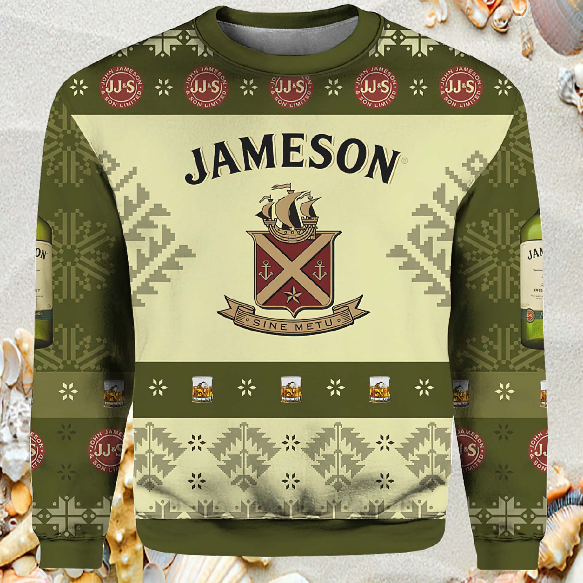 Jameson Irish Whiskey Christmas Sweater Jameson Irish Whiskey Christmas Sweater