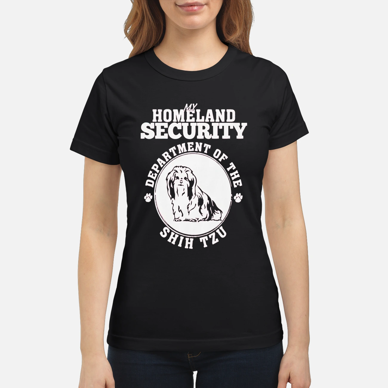Shih Tzu My Homeland Security Shirt Shih Tzu My Homeland Security Shirt