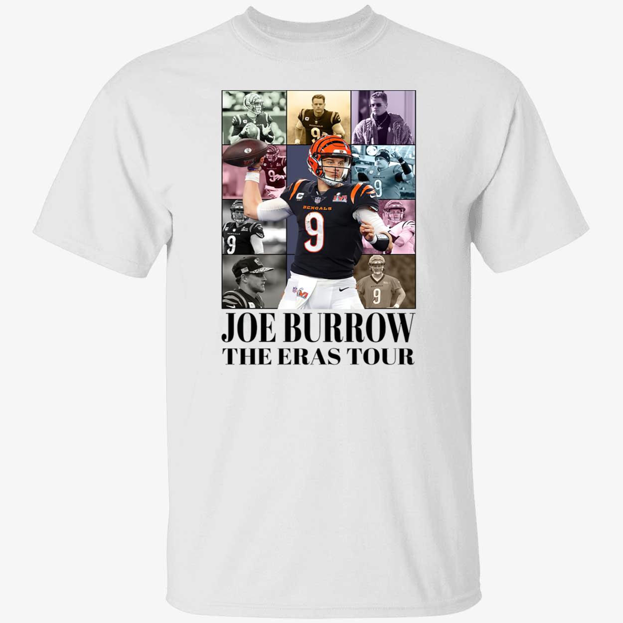 Joe Burrow The Eras Tour Shirt Joe Burrow The Eras Tour Shirt