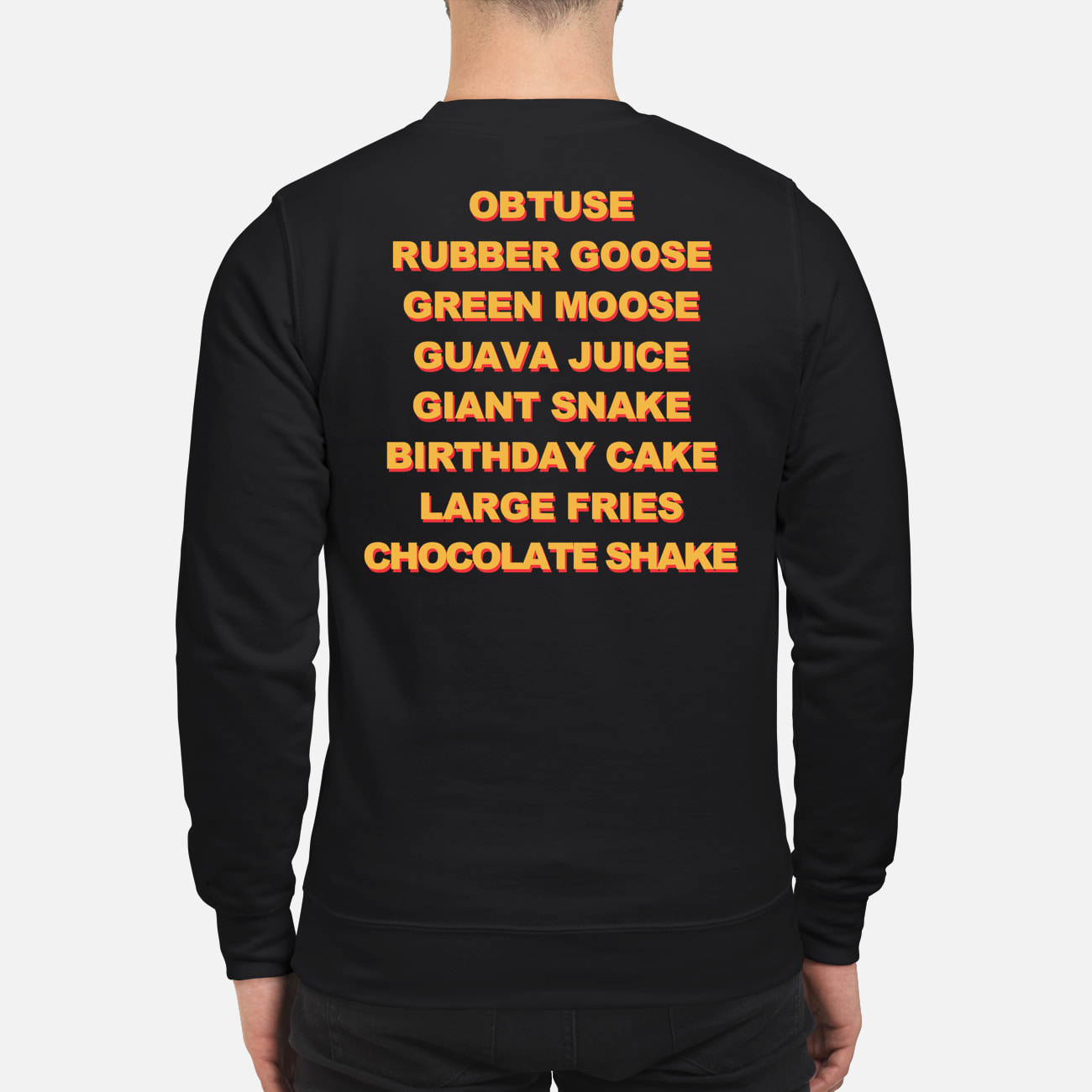 Obtuse Rubber Goose Green Moose Guava Juice Giant Snake Shirt Obtuse Rubber Goose Green Moose Guava Juice Giant Snake Shirt