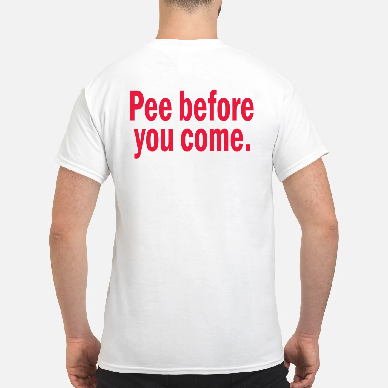 Pee Before You Come Back Aop Shirt