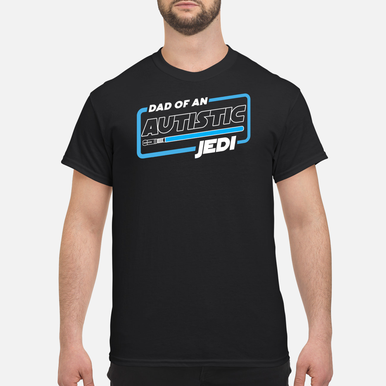 Dad Of An Autistic Jedi Shirt