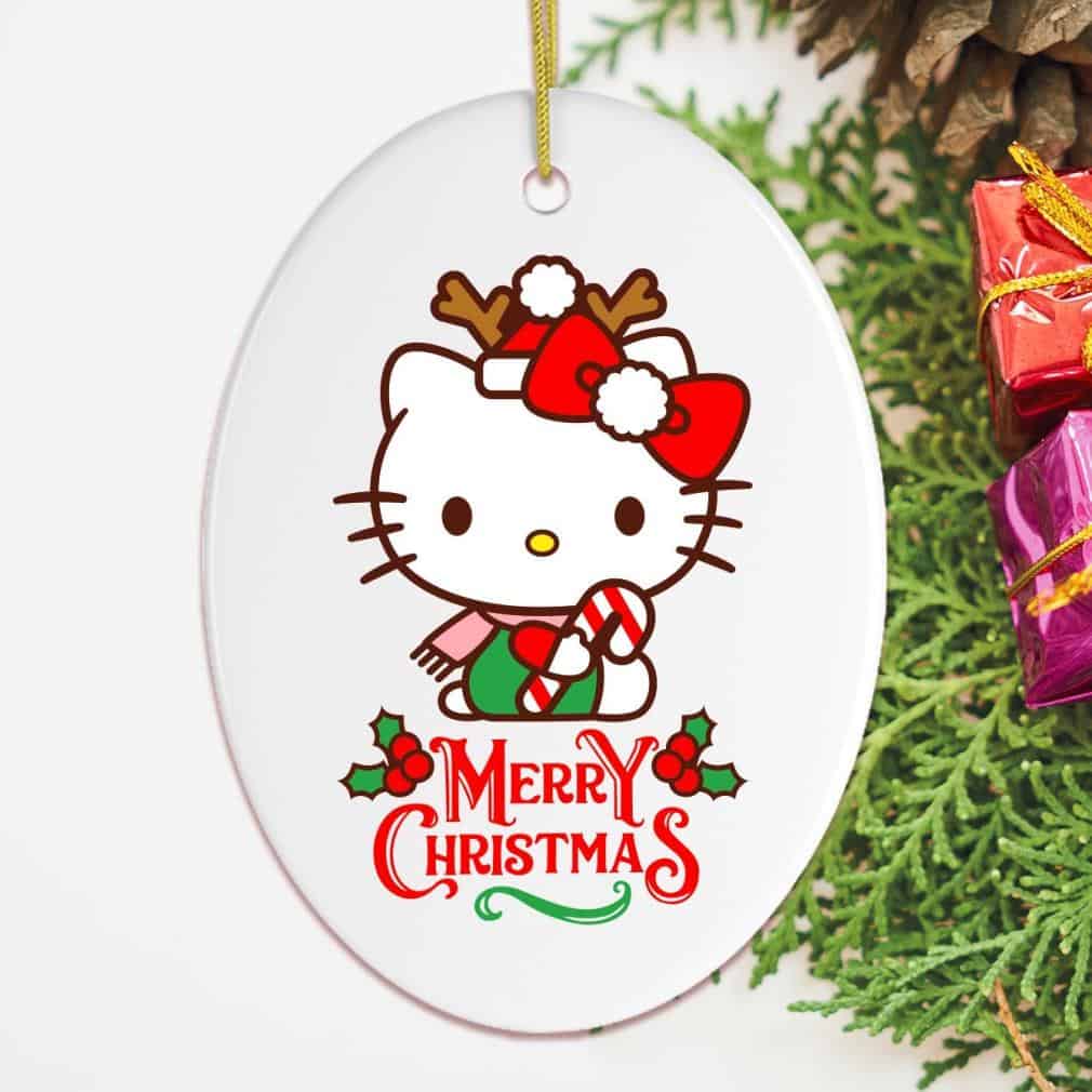 Hello Kitty Merry Christmas Ornament Hello Kitty Merry Christmas Ornament