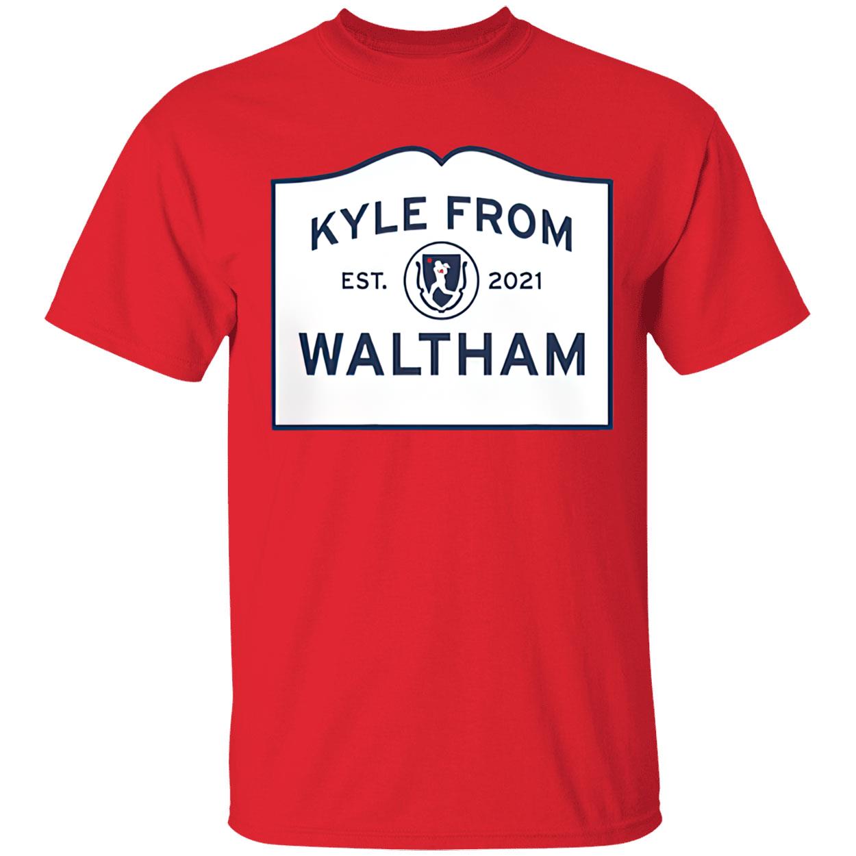Kyle Schwarber Kyle From Waltham Shirt Kyle Schwarber Kyle From Waltham Shirt