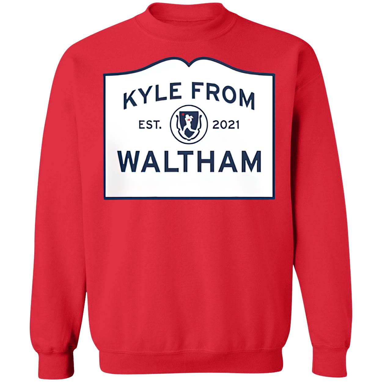 Kyle Schwarber Kyle From Waltham Shirt Kyle Schwarber Kyle From Waltham Shirt