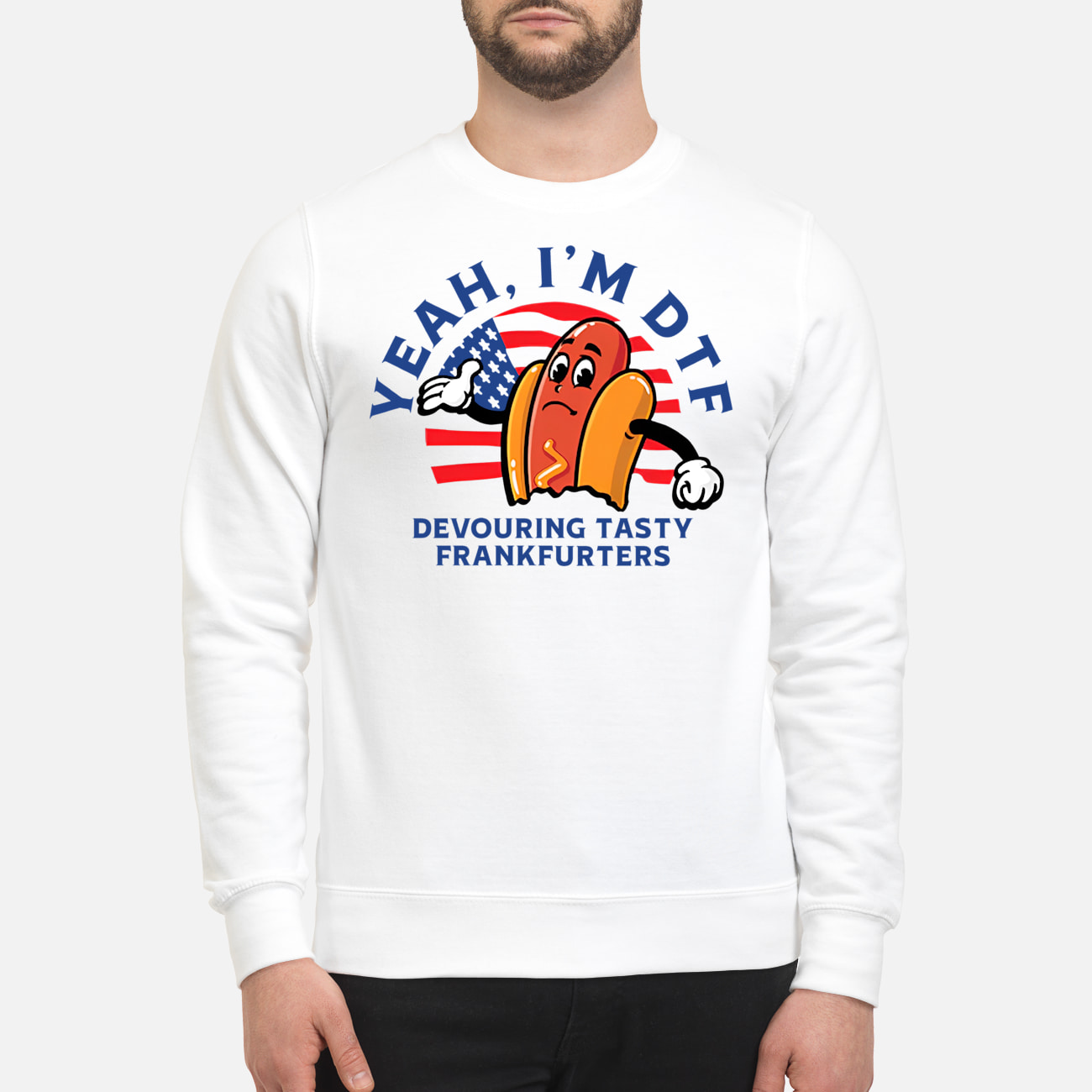 Yeah I’M Dtf Devouring Tasty Frankfurters Shirt Shirt Yeah I’M Dtf Devouring Tasty Frankfurters Shirt Shirt