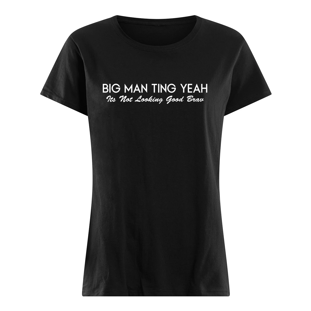 Big Man Ting Yeah It’S Not Looking Good Brev Shirt Big Man Ting Yeah It’S Not Looking Good Brev Shirt