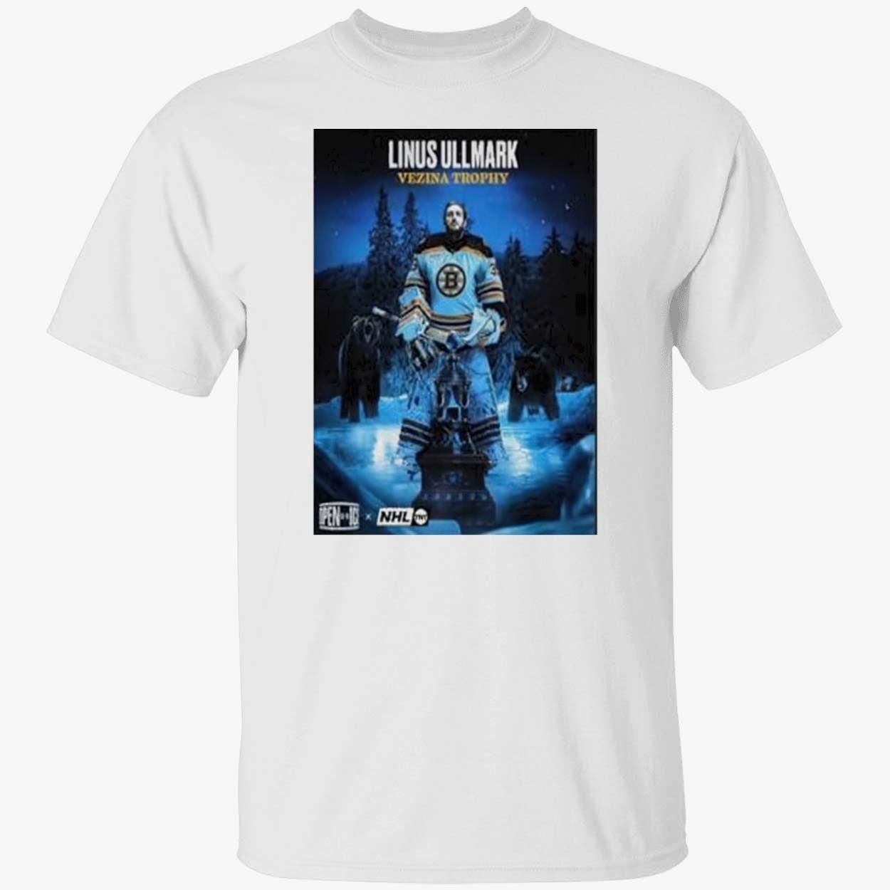 Linus Ullmark 2023 Vezina Trophy Winner Shirt Linus Ullmark 2023 Vezina Trophy Winner Shirt