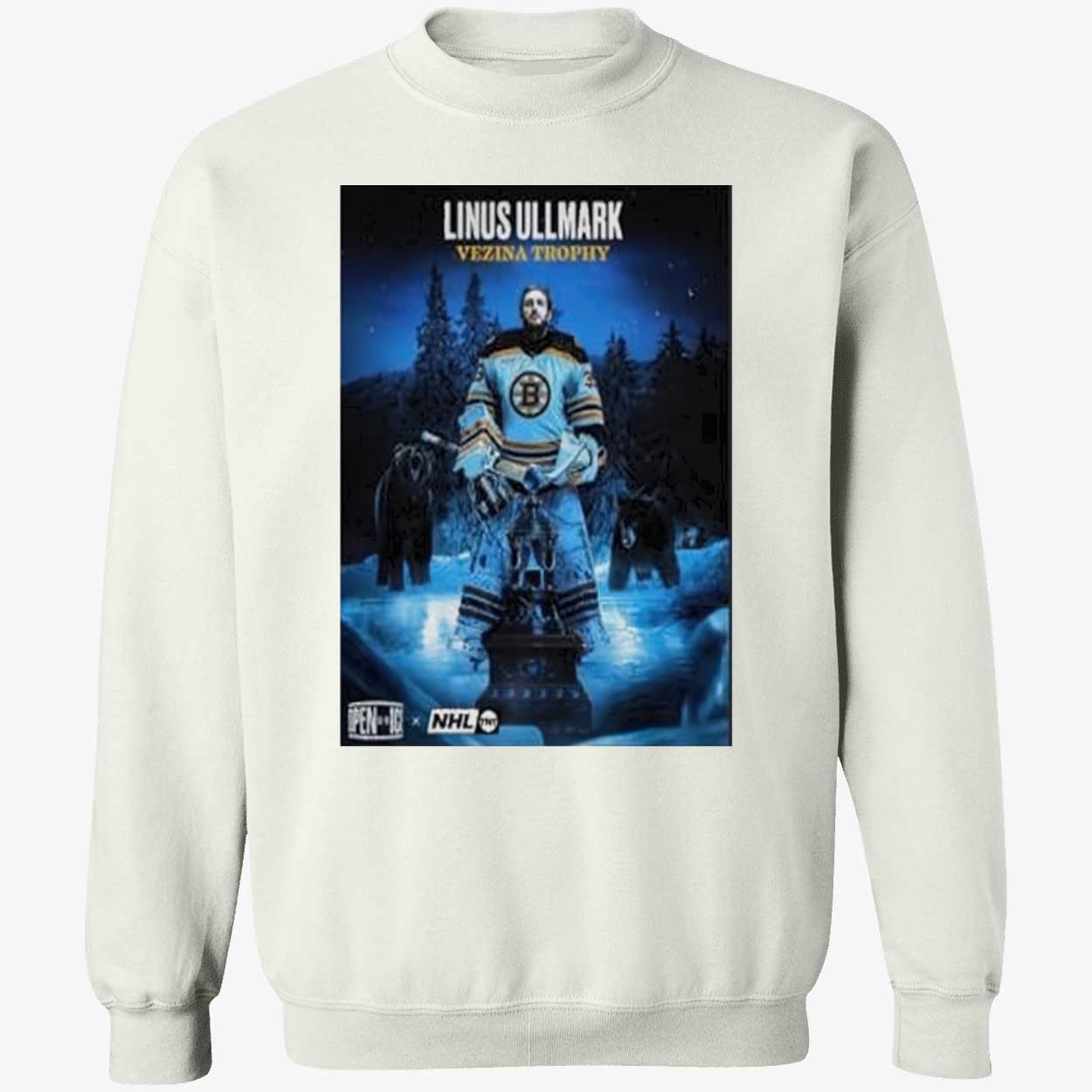 Linus Ullmark 2023 Vezina Trophy Winner Shirt Linus Ullmark 2023 Vezina Trophy Winner Shirt