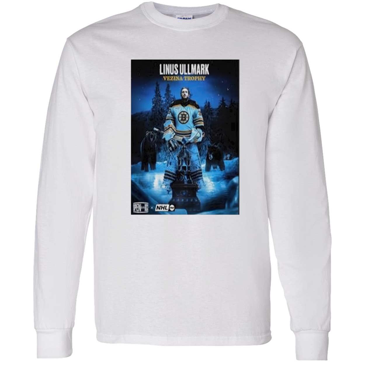 Linus Ullmark 2023 Vezina Trophy Winner Shirt Linus Ullmark 2023 Vezina Trophy Winner Shirt