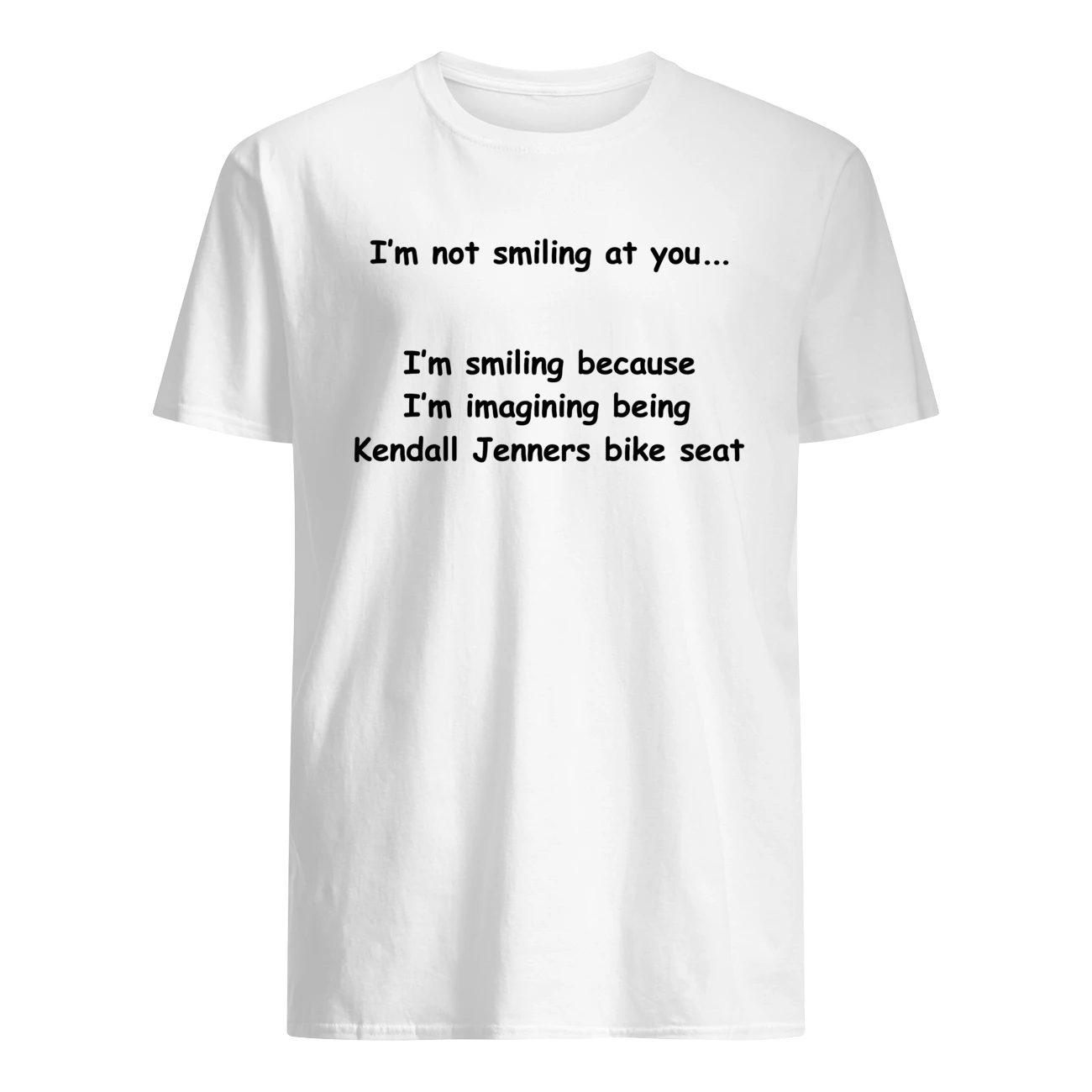 I’M Not Smiling At You I’M Smiling Because I’M Imagining Shirt I’M Not Smiling At You I’M Smiling Because I’M Imagining Shirt