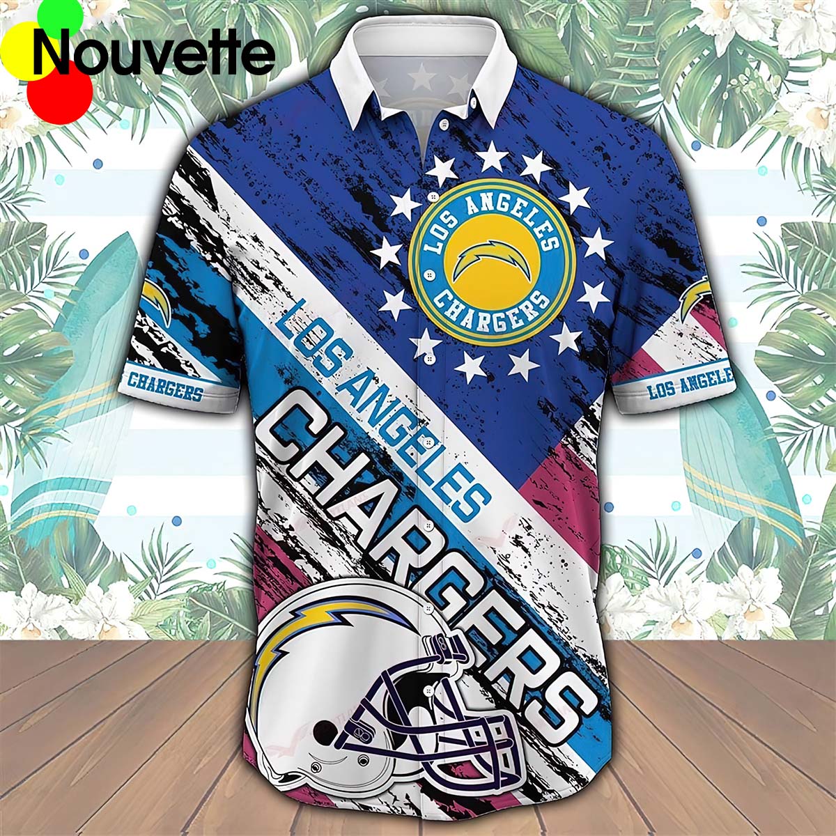 Los Angeles Chargers Hawaiian Shirt Los Angeles Chargers Hawaiian Shirt