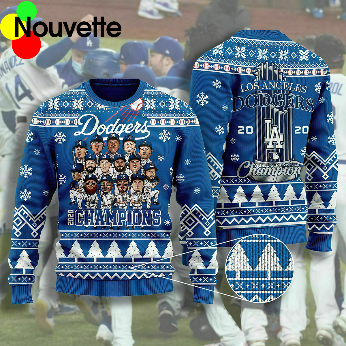 Dodgers Christmas Sweater Dodgers Christmas Sweater