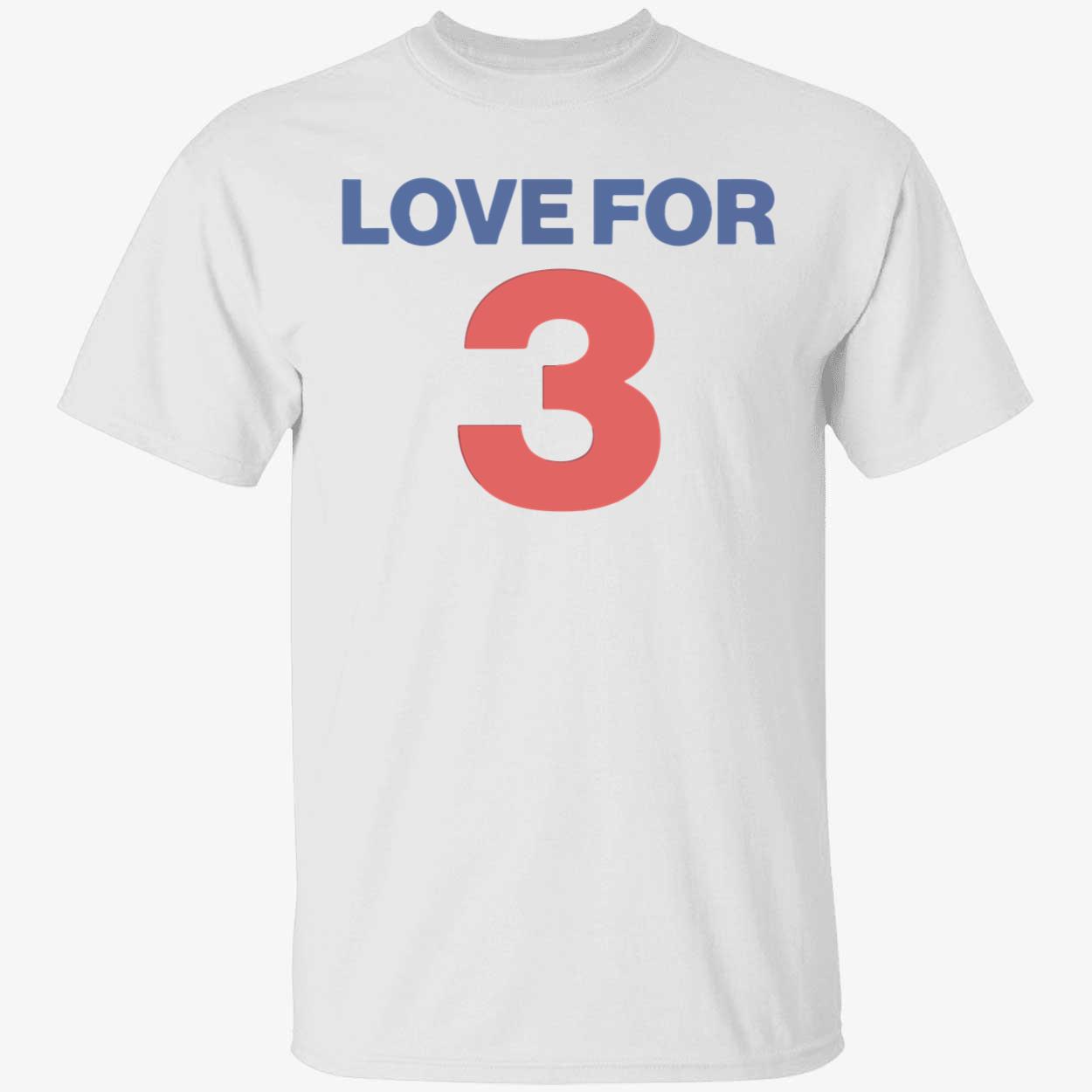 Damar Hamlin Love For 3 Shirt Damar Hamlin Love For 3 Shirt