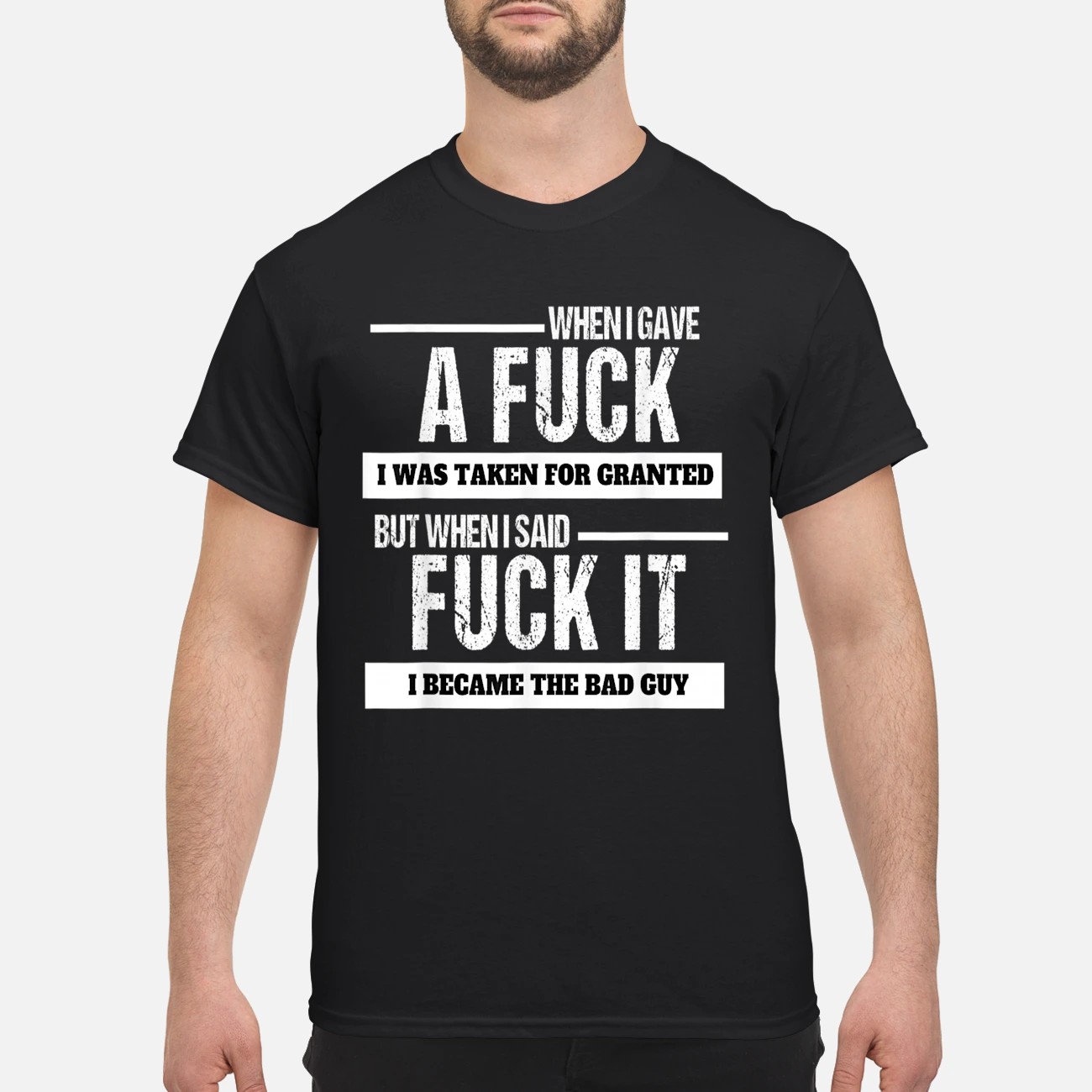 When I Gave A F*Ck I Was Taken For Granted Shirt
