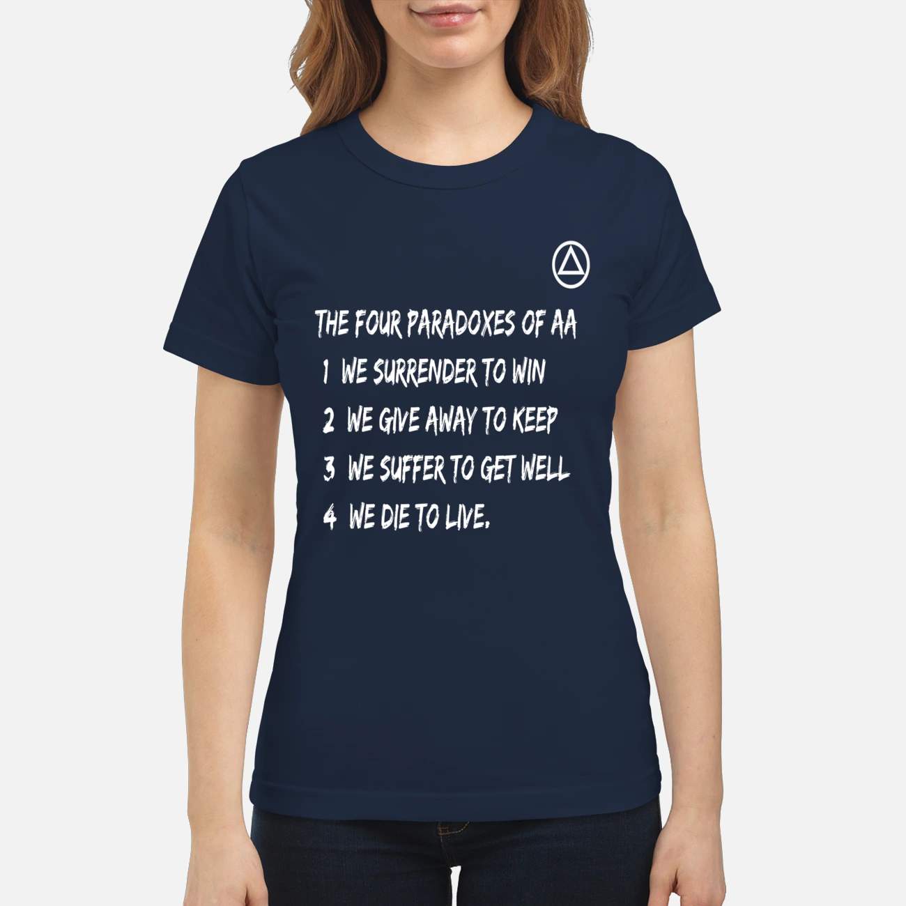 The Four Paradoxes Of Aa We Surrender To Win Shirt The Four Paradoxes Of Aa We Surrender To Win Shirt