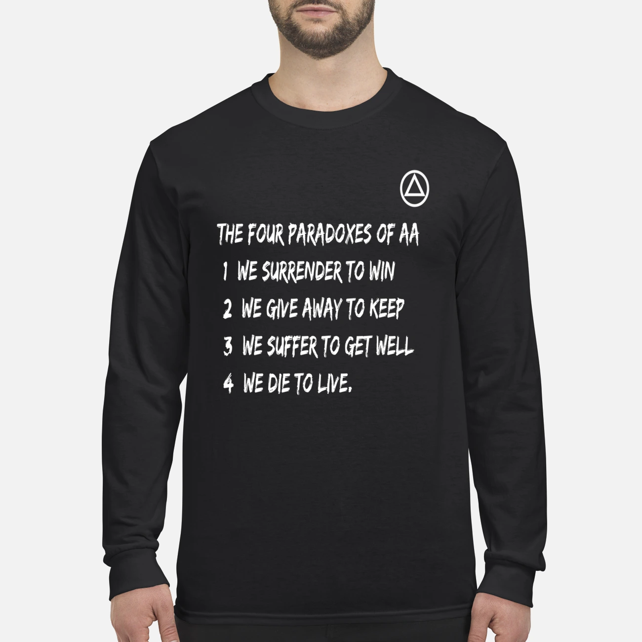 The Four Paradoxes Of Aa We Surrender To Win Shirt The Four Paradoxes Of Aa We Surrender To Win Shirt