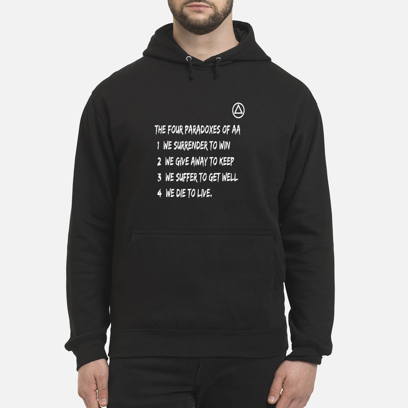 The Four Paradoxes Of Aa We Surrender To Win Shirt The Four Paradoxes Of Aa We Surrender To Win Shirt