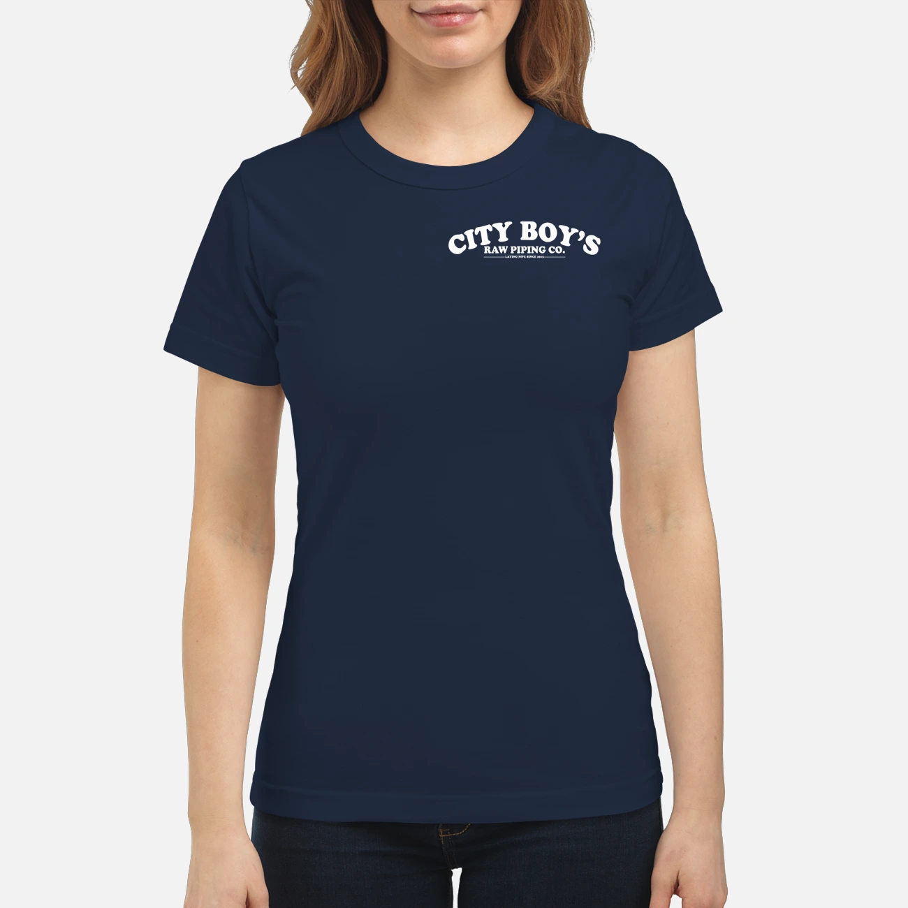 City Boy’S Raw Piping Co 1-800 Lay Pipe Shirt City Boy’S Raw Piping Co 1-800 Lay Pipe Shirt