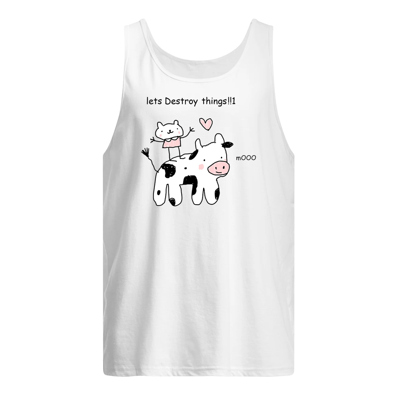 Lets Destroy Things Mooo Shirt Lets Destroy Things Mooo Shirt
