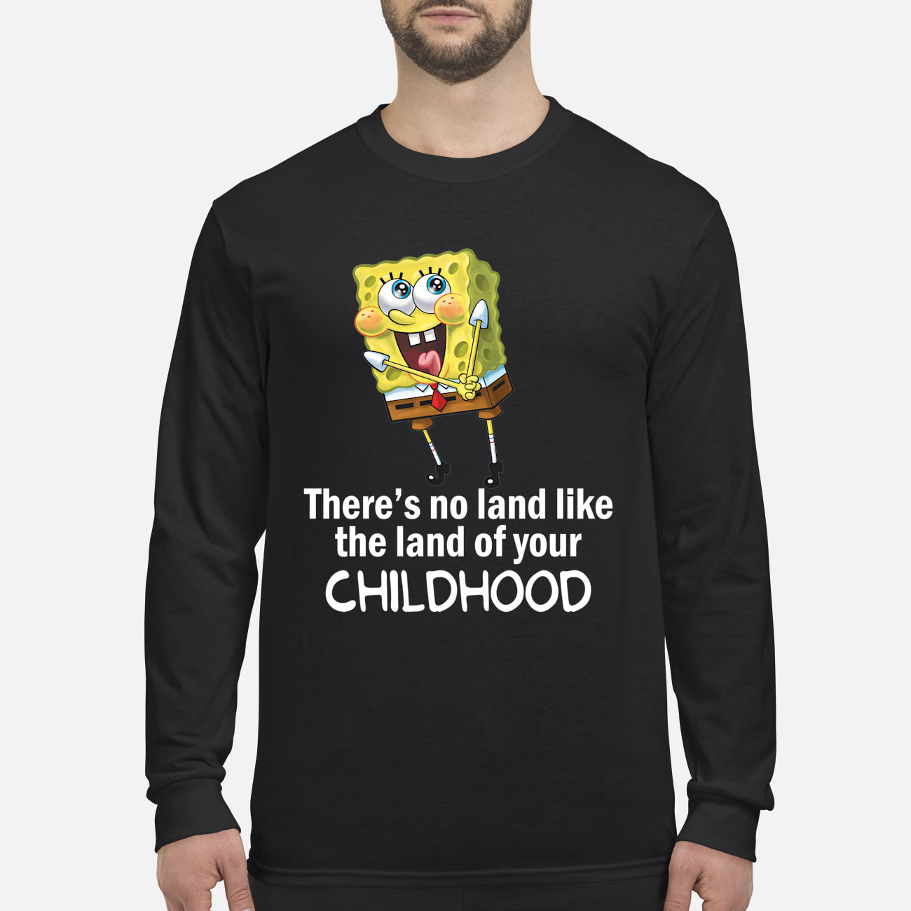 Spongebob There’S No Land Like The Land Of Your Childhood Shirt Spongebob There’S No Land Like The Land Of Your Childhood Shirt