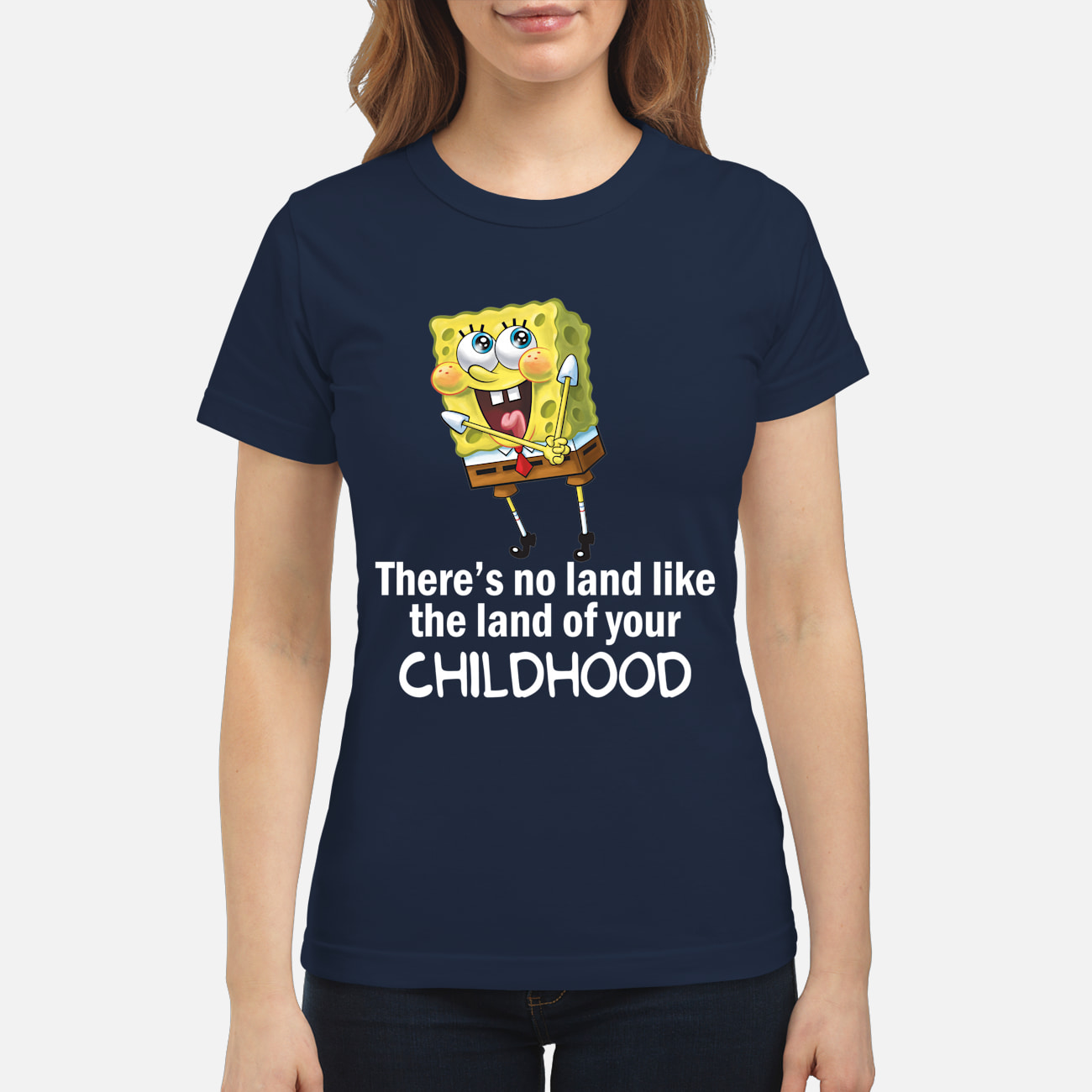 Spongebob There’S No Land Like The Land Of Your Childhood Shirt Spongebob There’S No Land Like The Land Of Your Childhood Shirt