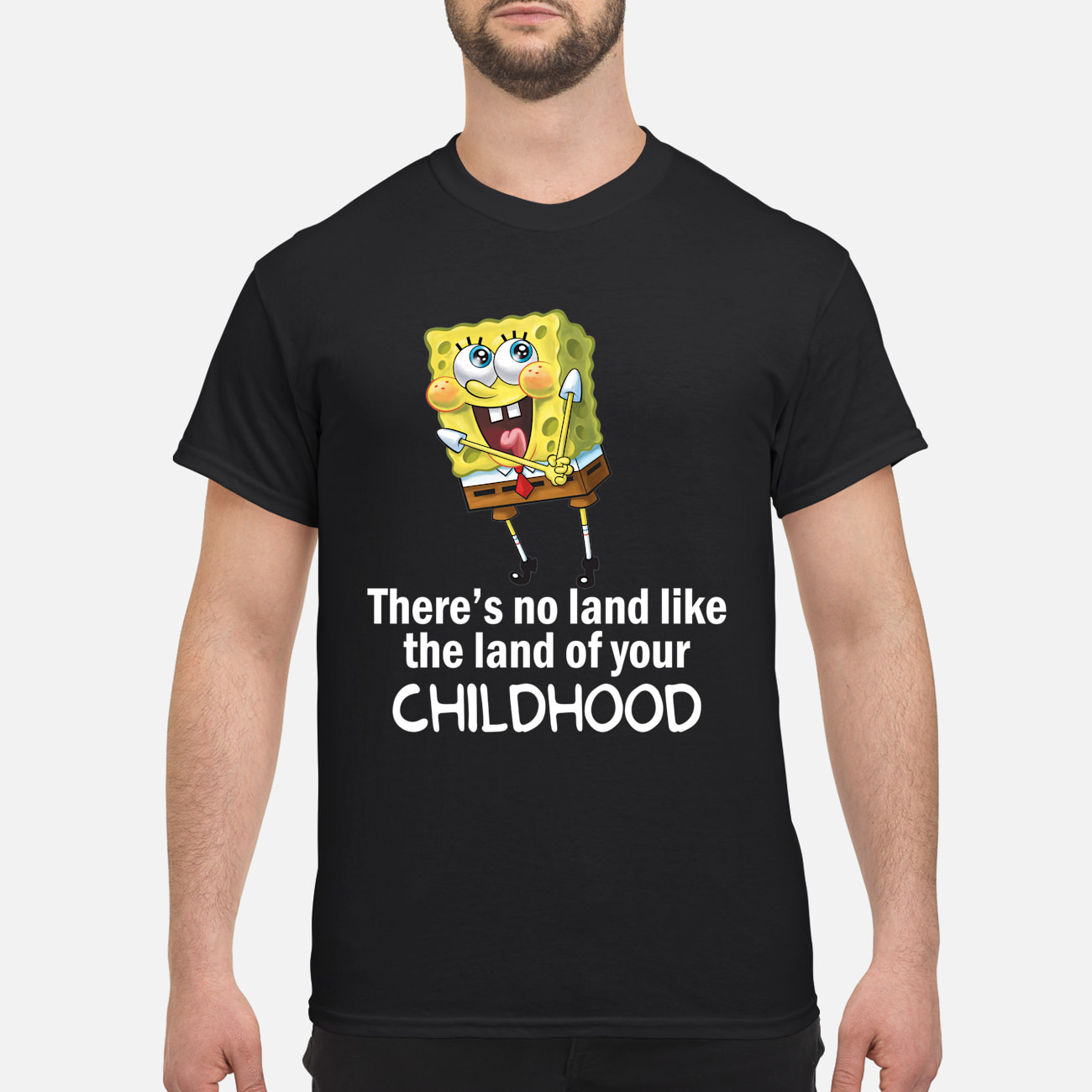 Spongebob There’S No Land Like The Land Of Your Childhood Shirt Spongebob There’S No Land Like The Land Of Your Childhood Shirt