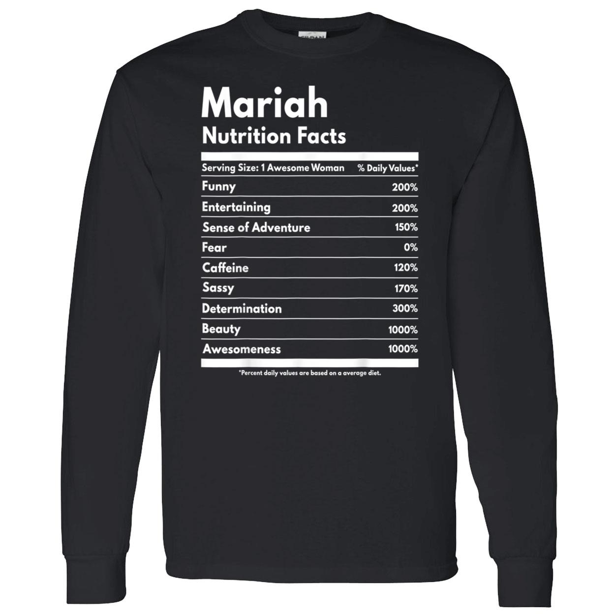 Mariah Nutrition Shirt Mariah Nutrition Shirt