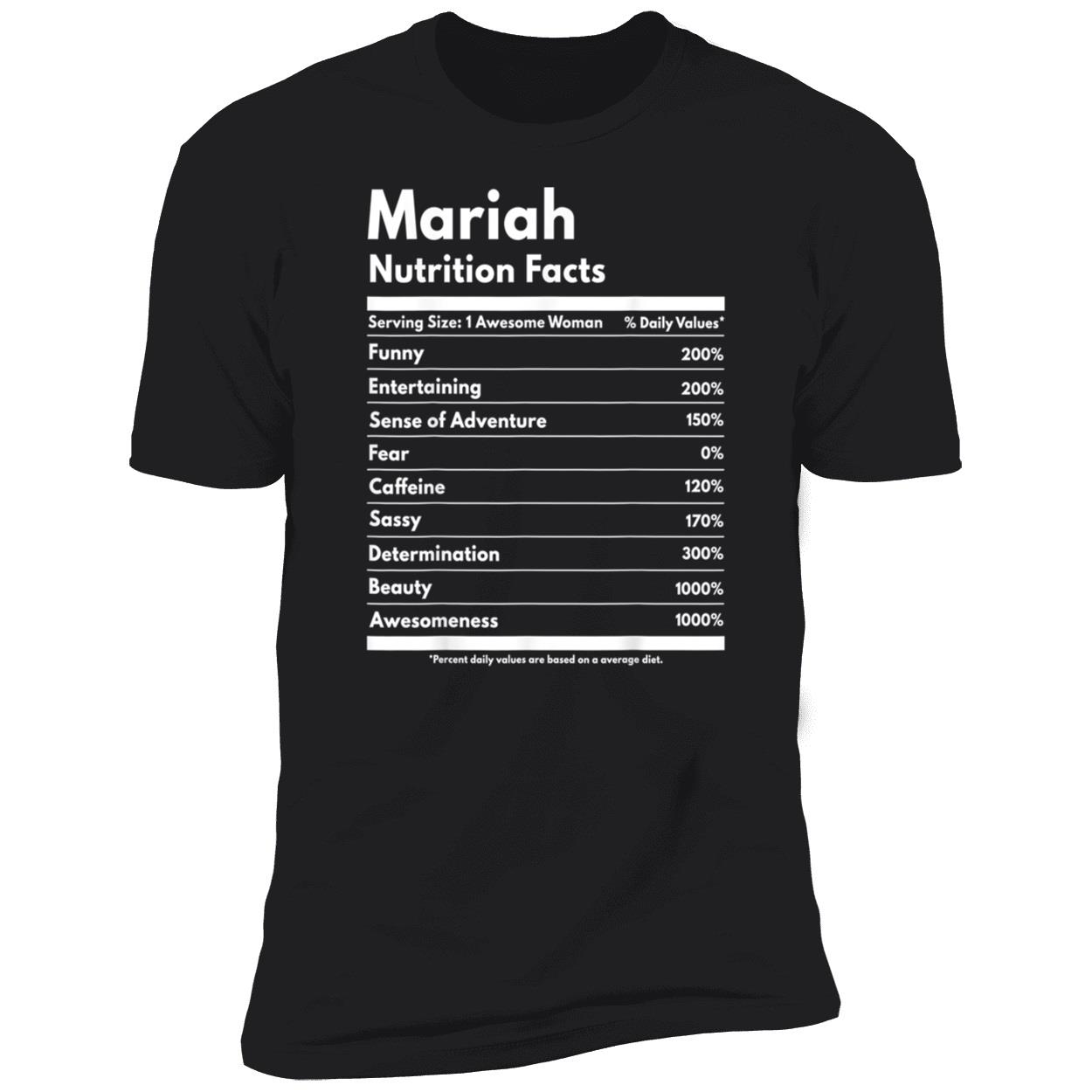 Mariah Nutrition Shirt Mariah Nutrition Shirt