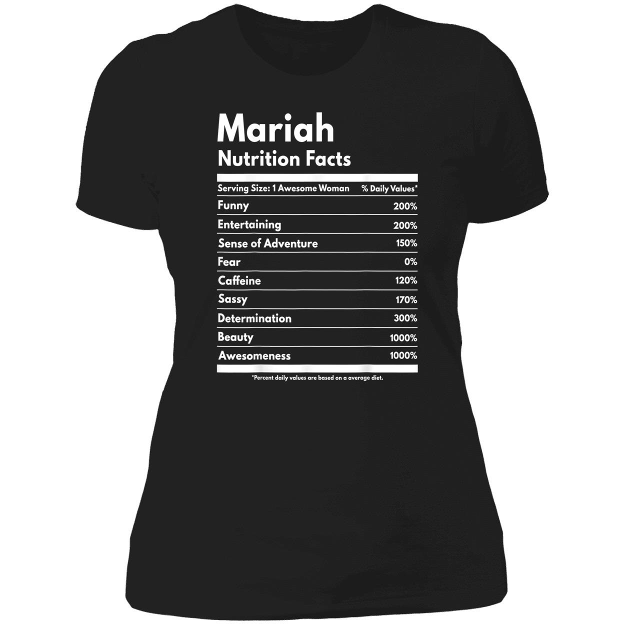 Mariah Nutrition Shirt Mariah Nutrition Shirt