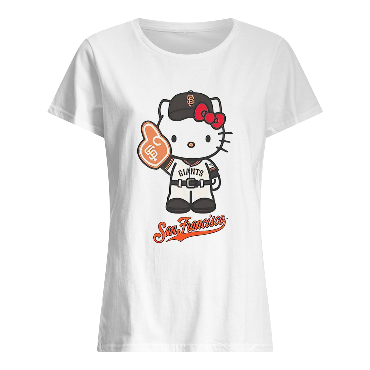 Sf Giants Hello Kitty Shirt Sf Giants Hello Kitty Shirt
