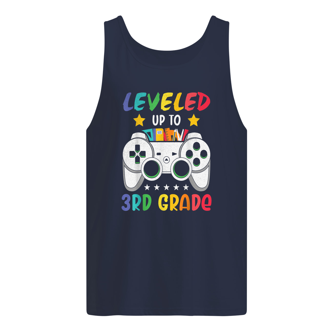 Leveled Up To 3Rd Grade Gaming Shirt Leveled Up To 3Rd Grade Gaming Shirt