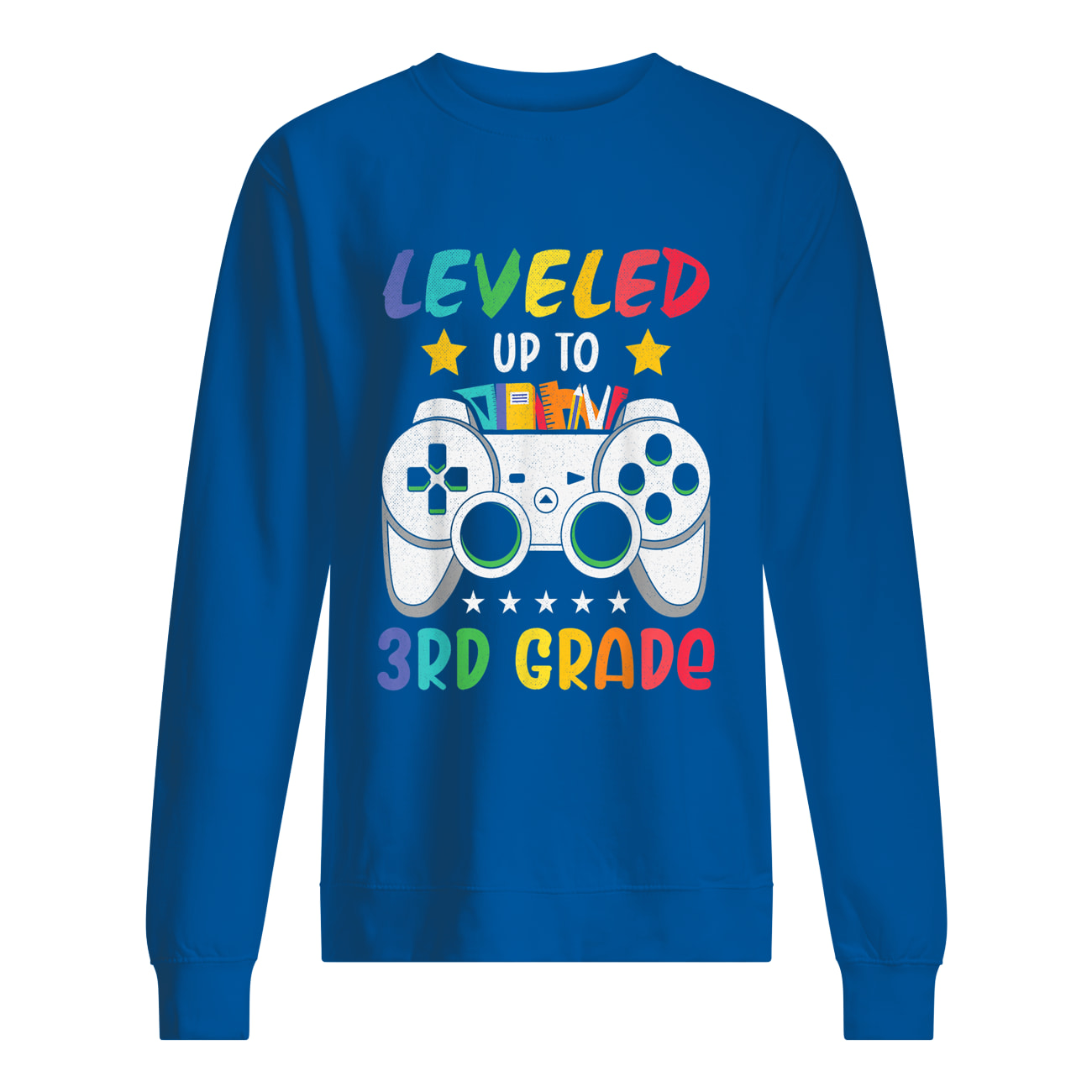 Leveled Up To 3Rd Grade Gaming Shirt Leveled Up To 3Rd Grade Gaming Shirt