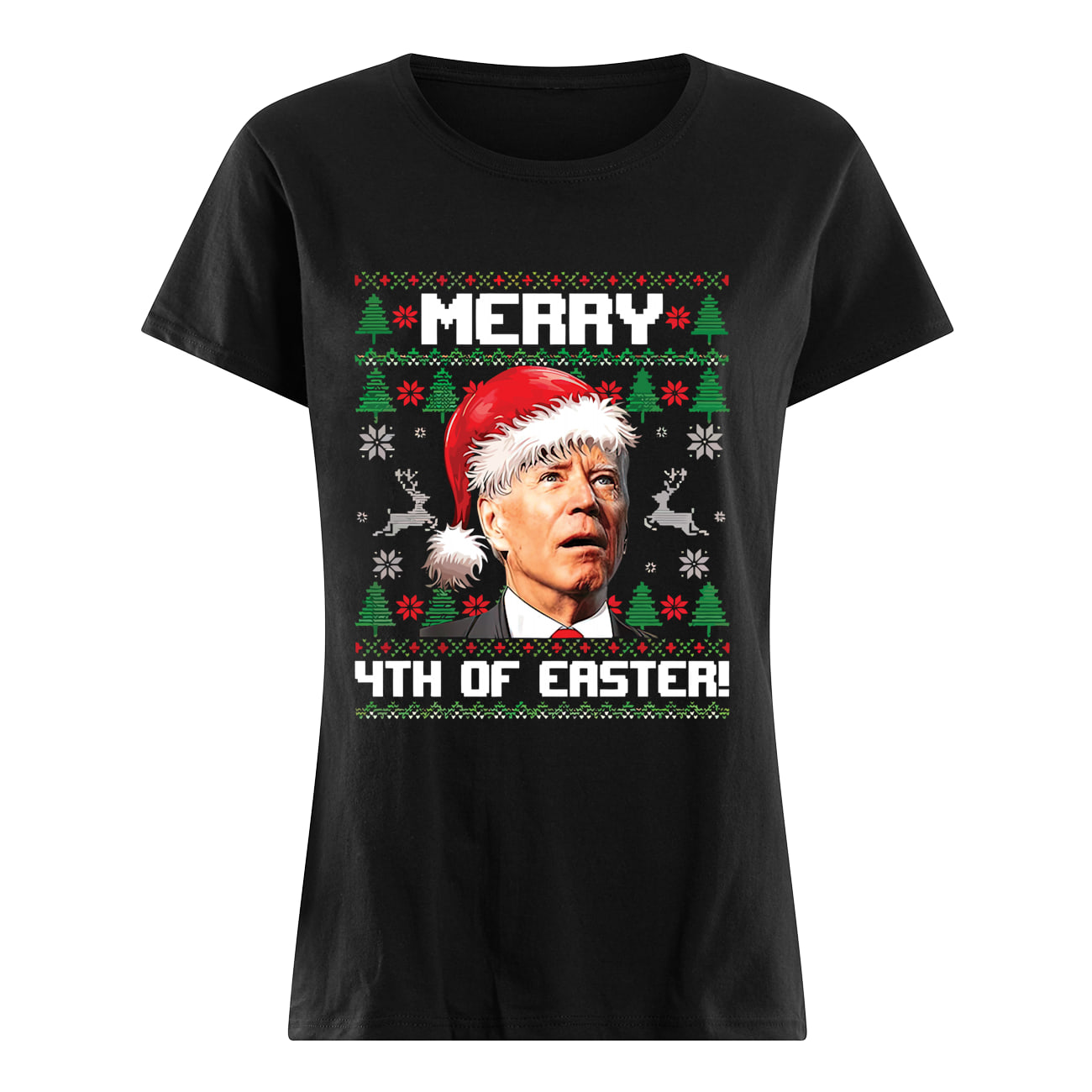 B*Den Merry 4Th Of Easter Christmas Sweatshirt B*Den Merry 4Th Of Easter Christmas Sweatshirt