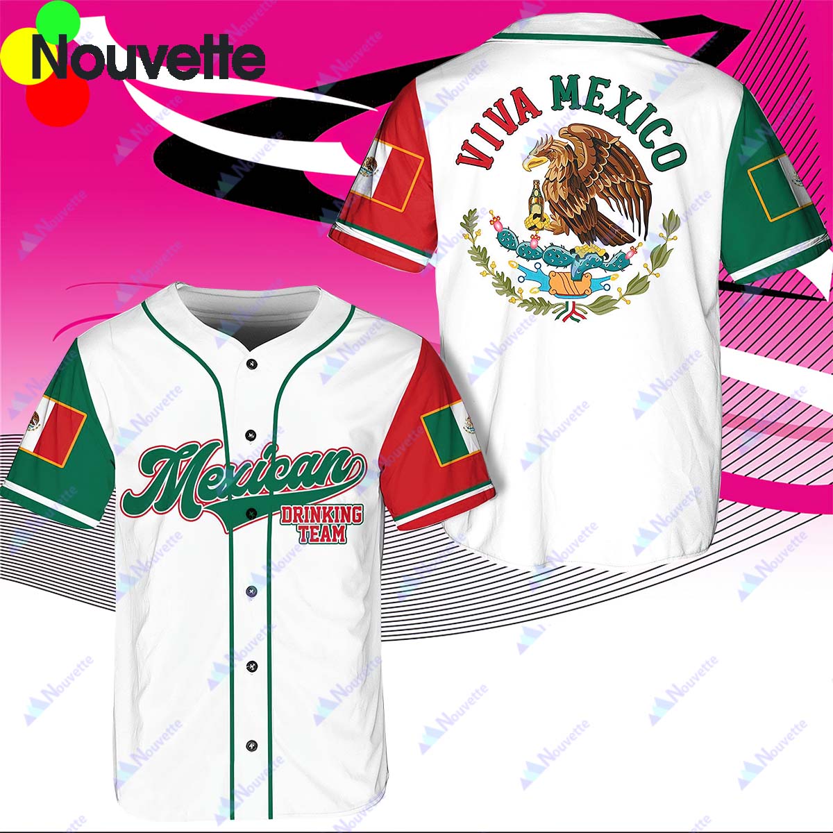 Mexican Drinking Team Baseball Jersey Shirt Mexican Drinking Team Baseball Jersey Shirt